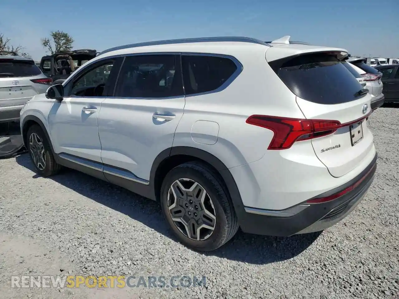 2 Фотография поврежденного автомобиля 5NMS44AL8MH315390 HYUNDAI SANTA FE 2021