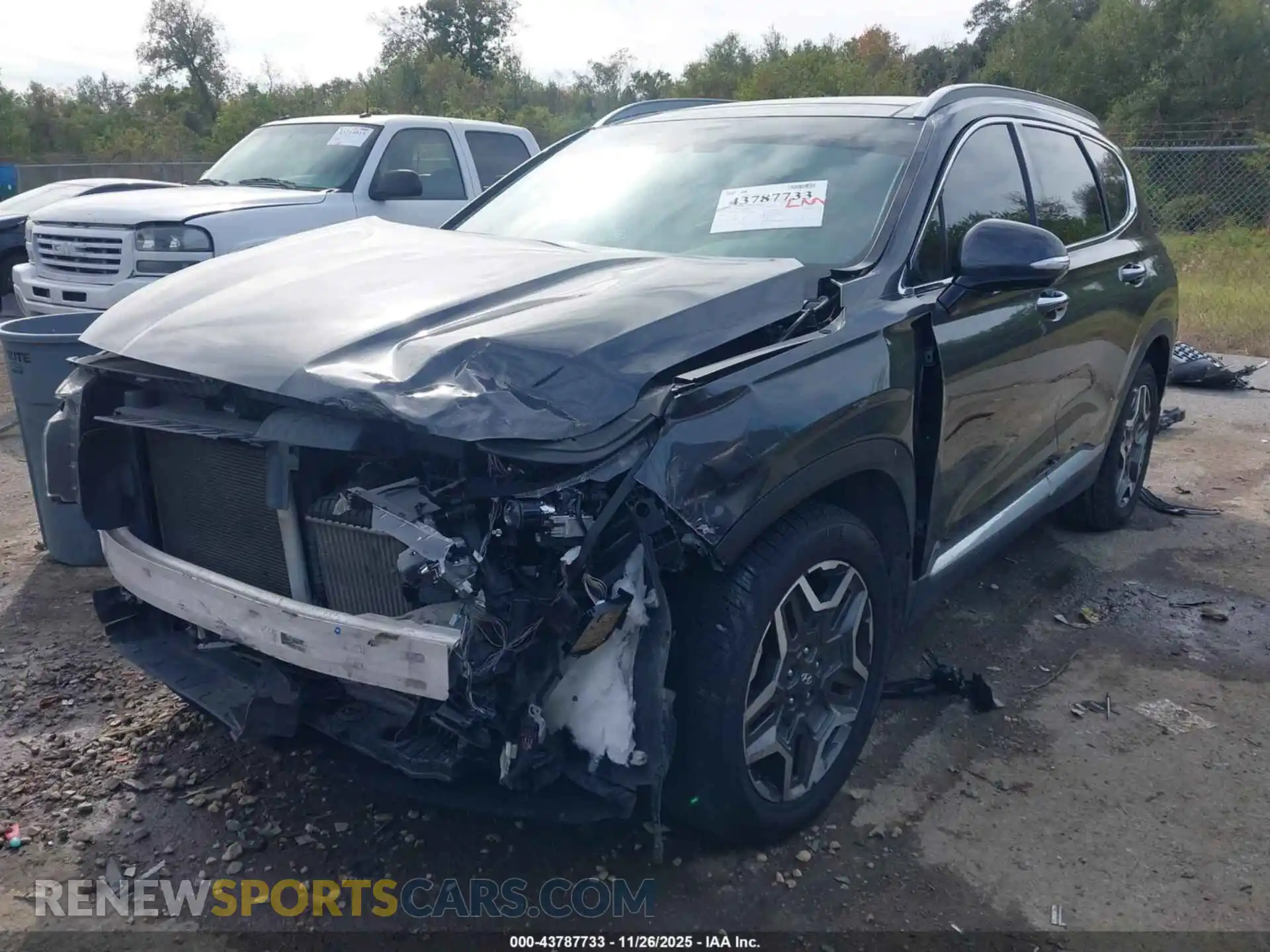 2 Фотография поврежденного автомобиля 5NMS44AL9MH333185 HYUNDAI SANTA FE 2021