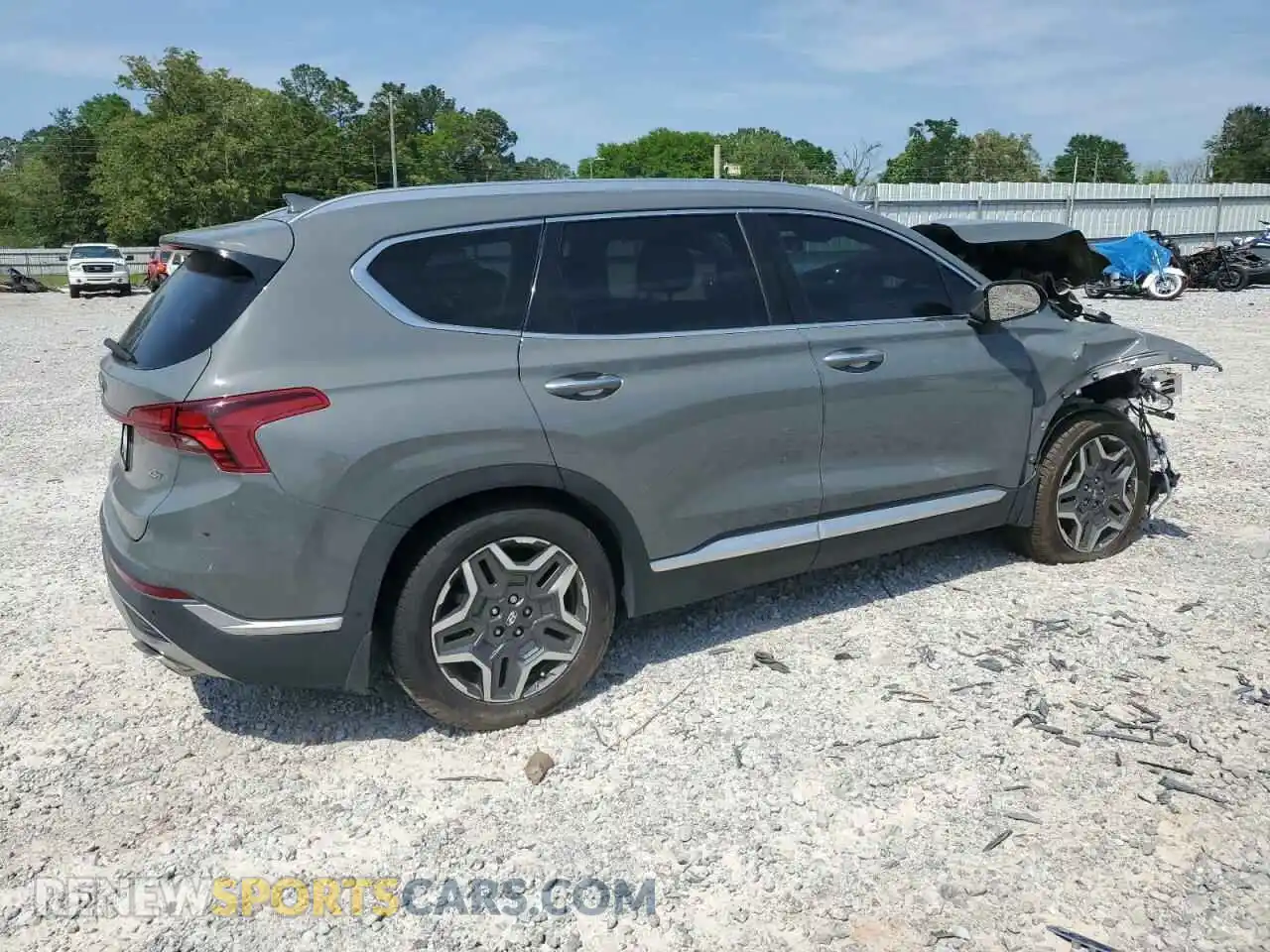 3 Photograph of a damaged car 5NMS44ALXMH323099 HYUNDAI SANTA FE 2021
