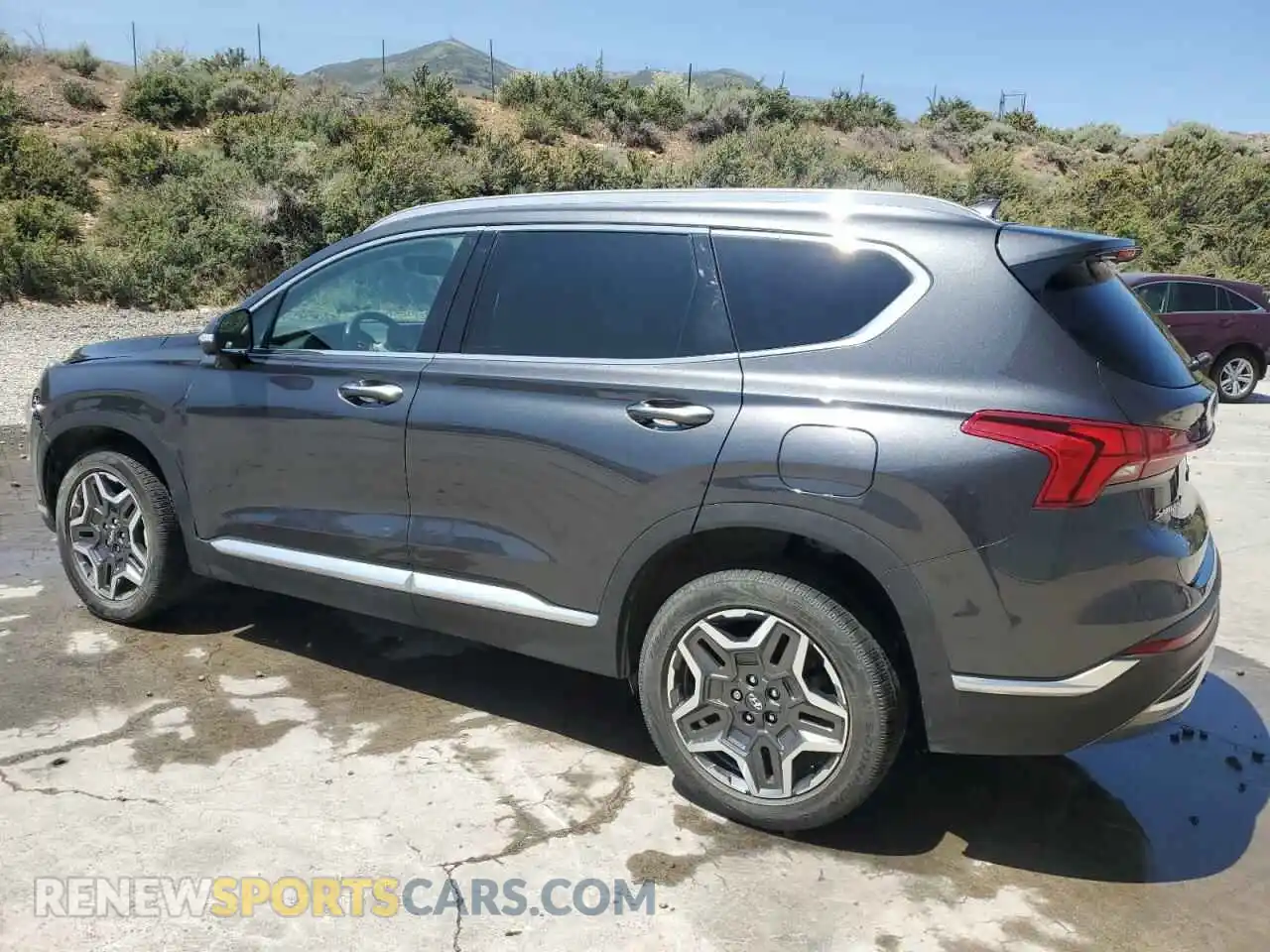 2 Photograph of a damaged car 5NMS4DAL1MH355603 HYUNDAI SANTA FE 2021