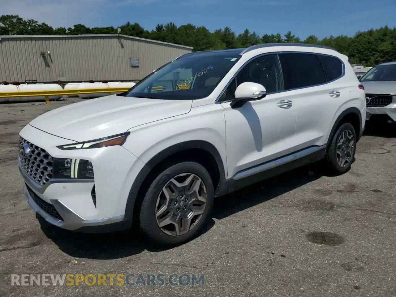 1 Photograph of a damaged car 5NMS4DAL2MH307124 HYUNDAI SANTA FE 2021