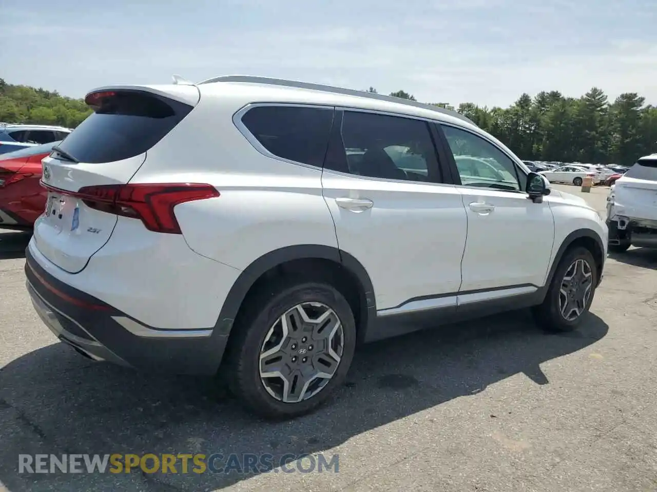 3 Photograph of a damaged car 5NMS4DAL2MH307124 HYUNDAI SANTA FE 2021