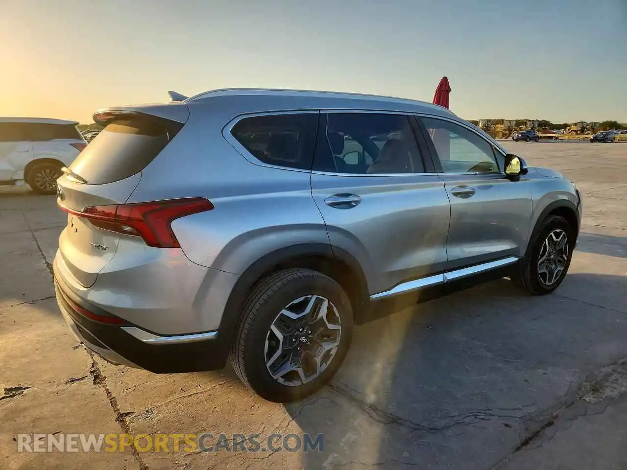 3 Photograph of a damaged car 5NMS4DAL2MH341547 HYUNDAI SANTA FE 2021