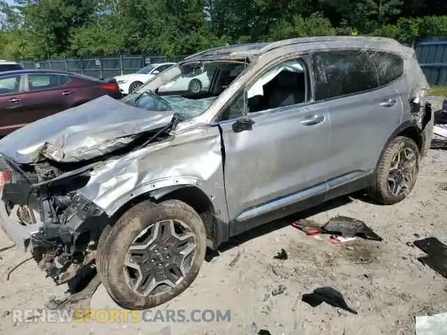 1 Photograph of a damaged car 5NMS4DAL2MH354993 HYUNDAI SANTA FE 2021