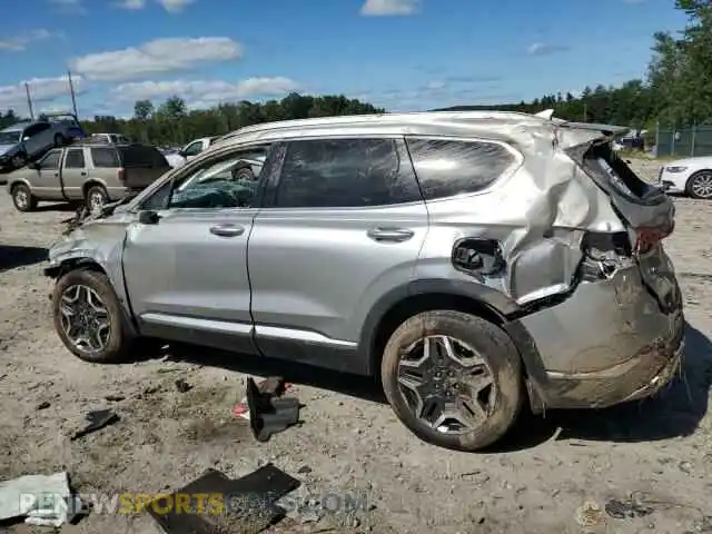 2 Photograph of a damaged car 5NMS4DAL2MH354993 HYUNDAI SANTA FE 2021