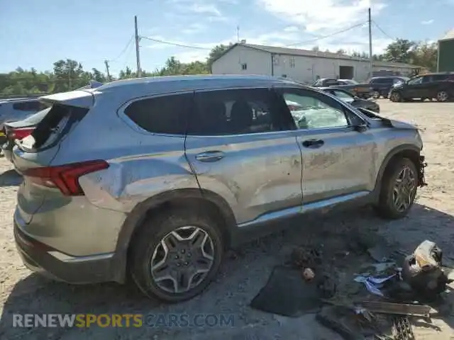 3 Photograph of a damaged car 5NMS4DAL2MH354993 HYUNDAI SANTA FE 2021