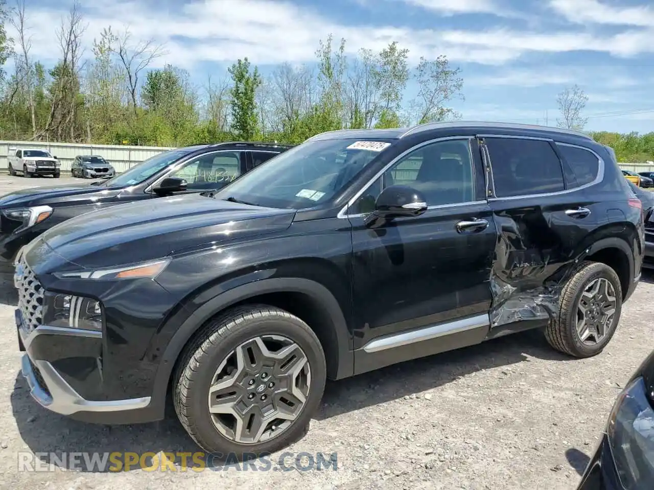 1 fotografías del automóvil dañado 5NMS4DAL3MH354176 HYUNDAI SANTA FE 2021