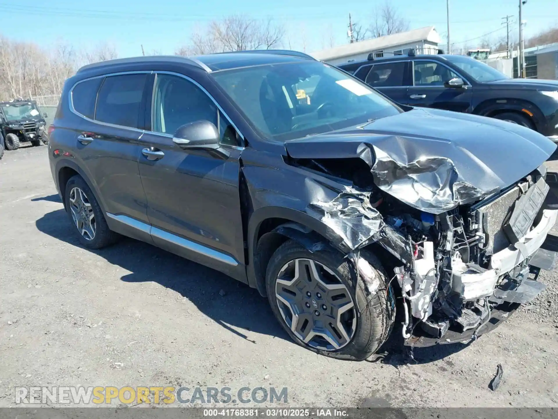 1 Photograph of a damaged car 5NMS4DAL3MH370281 HYUNDAI SANTA FE 2021