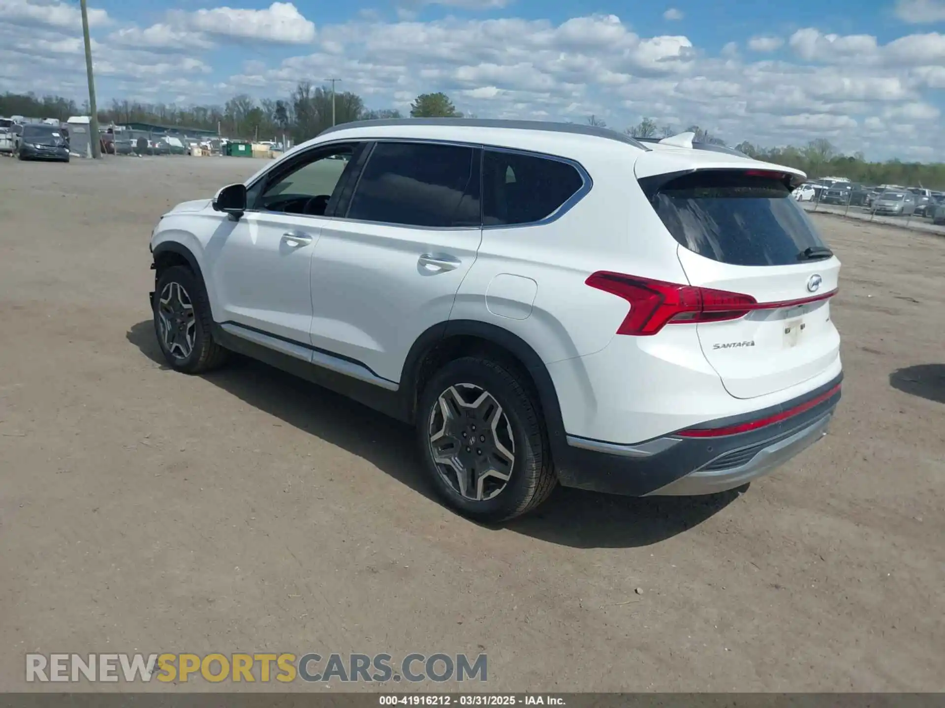 3 Photograph of a damaged car 5NMS4DAL4MH355305 HYUNDAI SANTA FE 2021