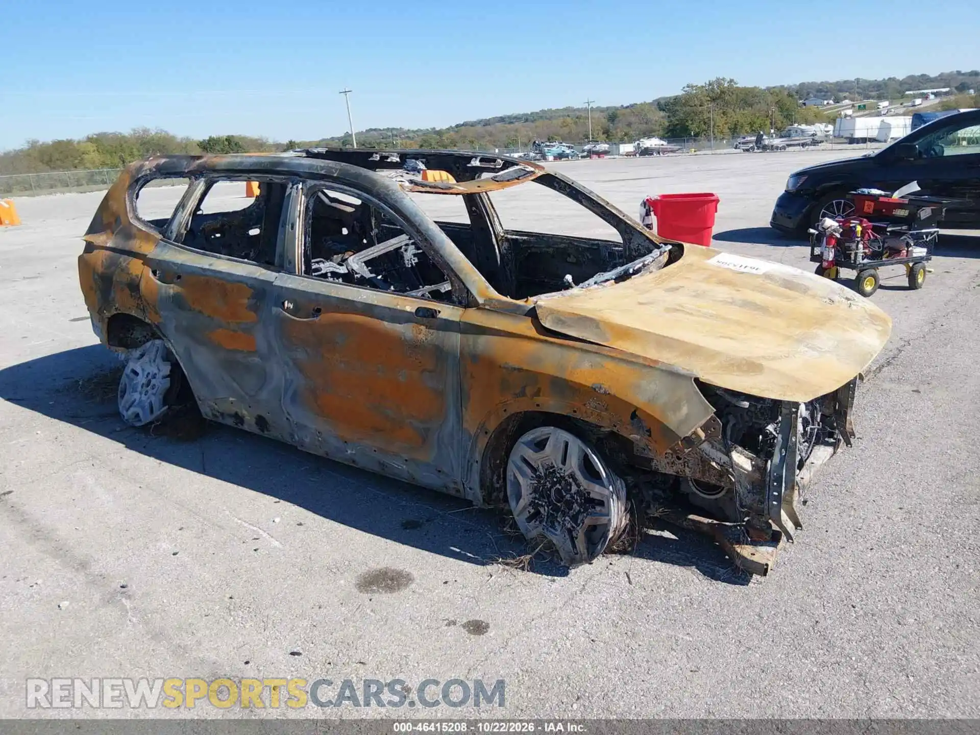 1 Photograph of a damaged car 5NMS4DAL4MH356261 HYUNDAI SANTA FE 2021