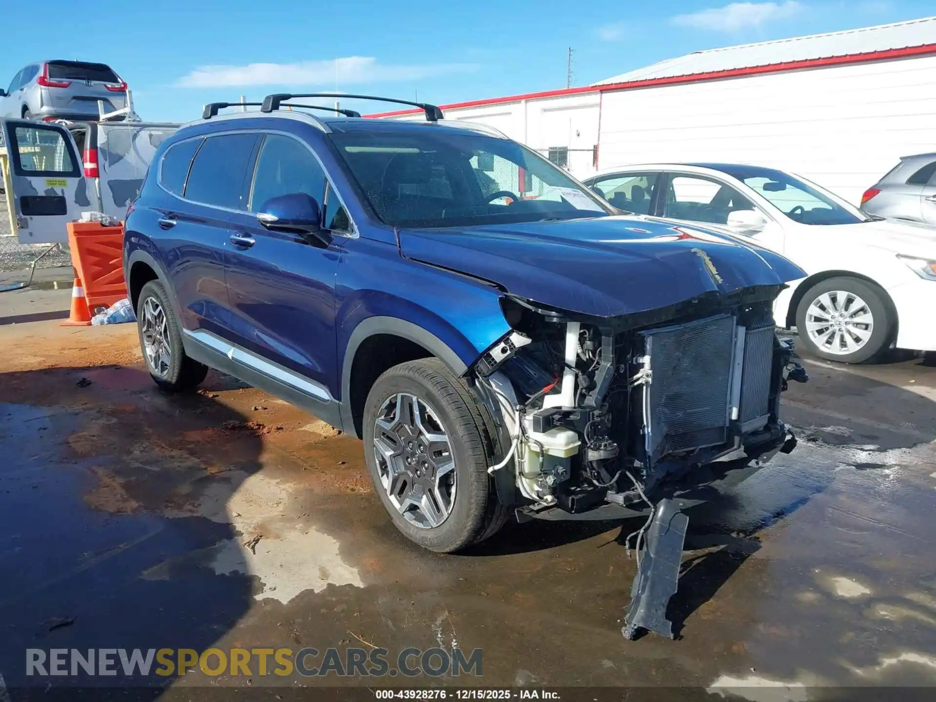 1 Photograph of a damaged car 5NMS4DAL4MH369009 HYUNDAI SANTA FE 2021