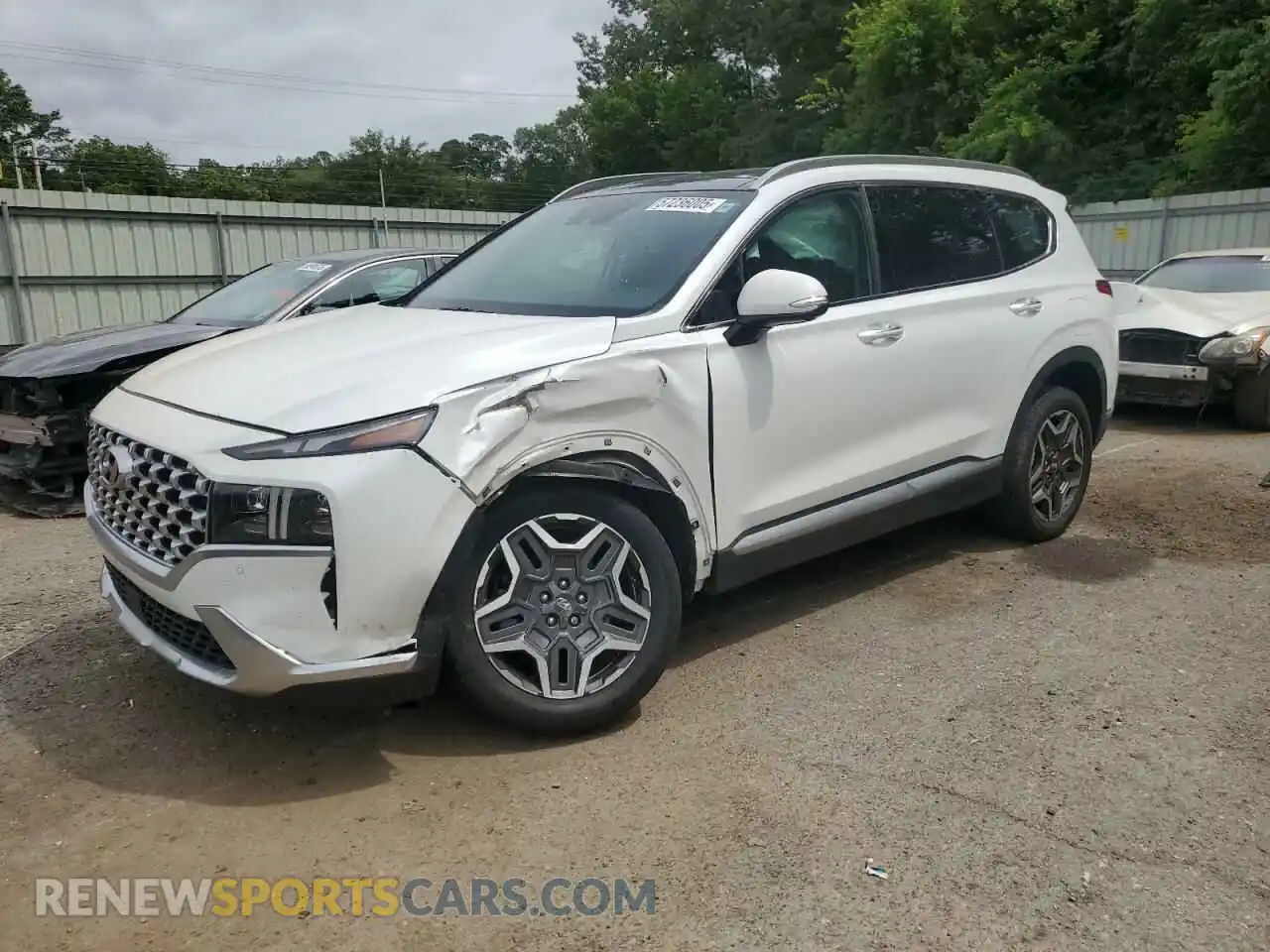 1 fotografías del automóvil dañado 5NMS4DAL5MH344457 HYUNDAI SANTA FE 2021
