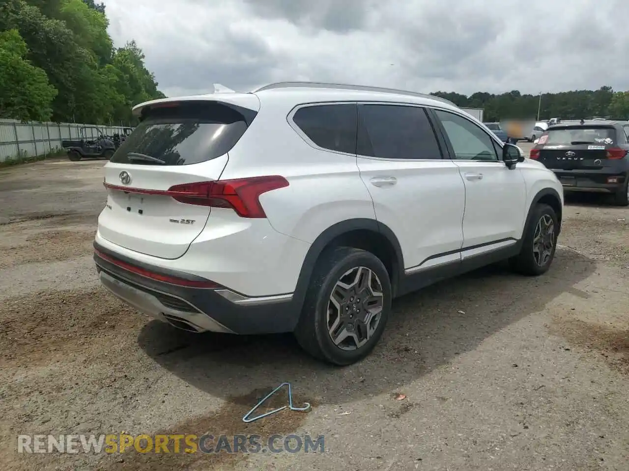 3 fotografías del automóvil dañado 5NMS4DAL5MH344457 HYUNDAI SANTA FE 2021