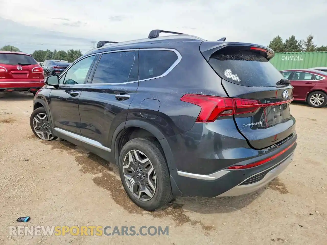 2 Photograph of a damaged car 5NMS4DAL6MH369626 HYUNDAI SANTA FE 2021