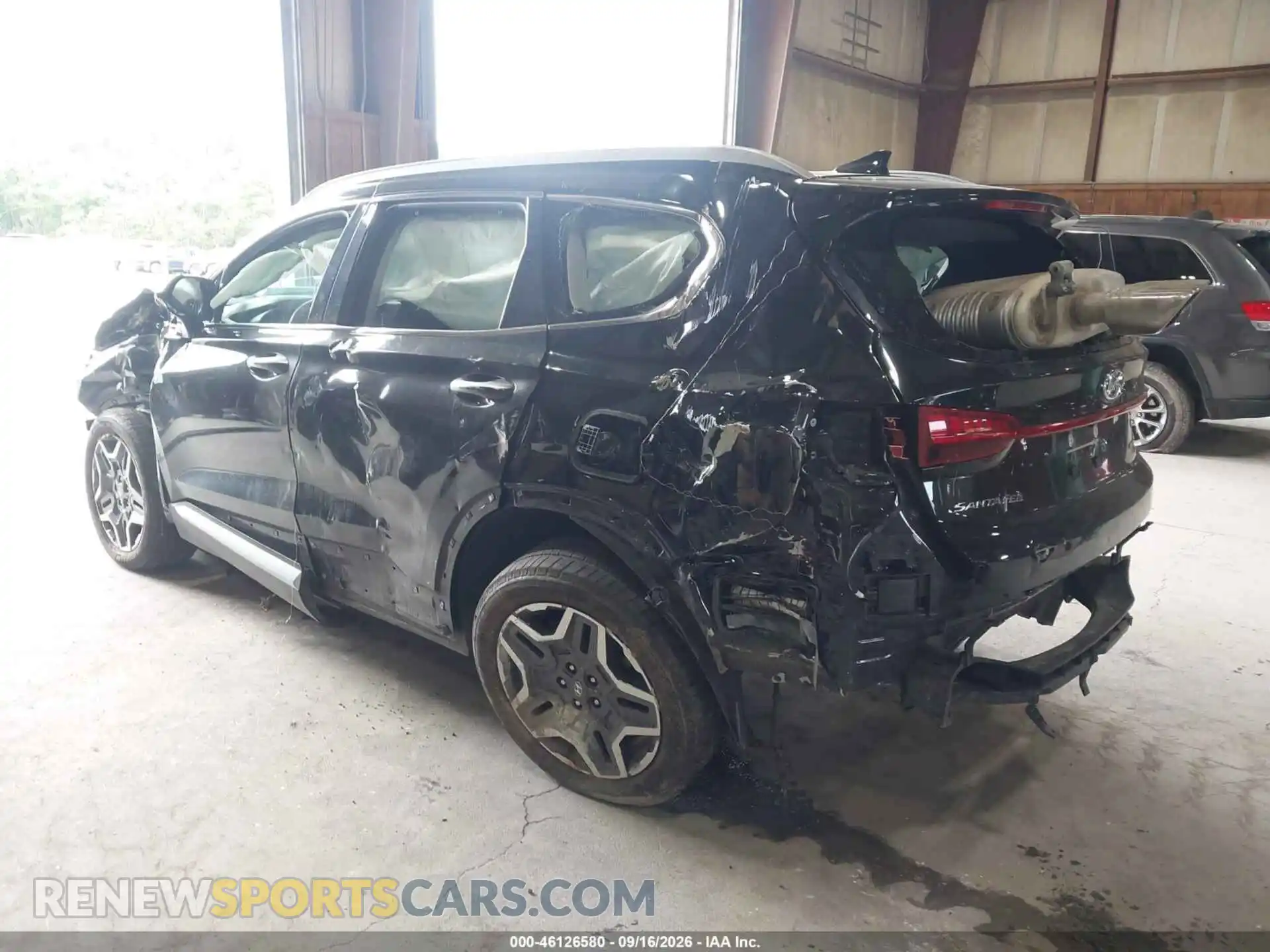 3 Фотография поврежденного автомобиля 5NMS4DAL7MH314196 HYUNDAI SANTA FE 2021