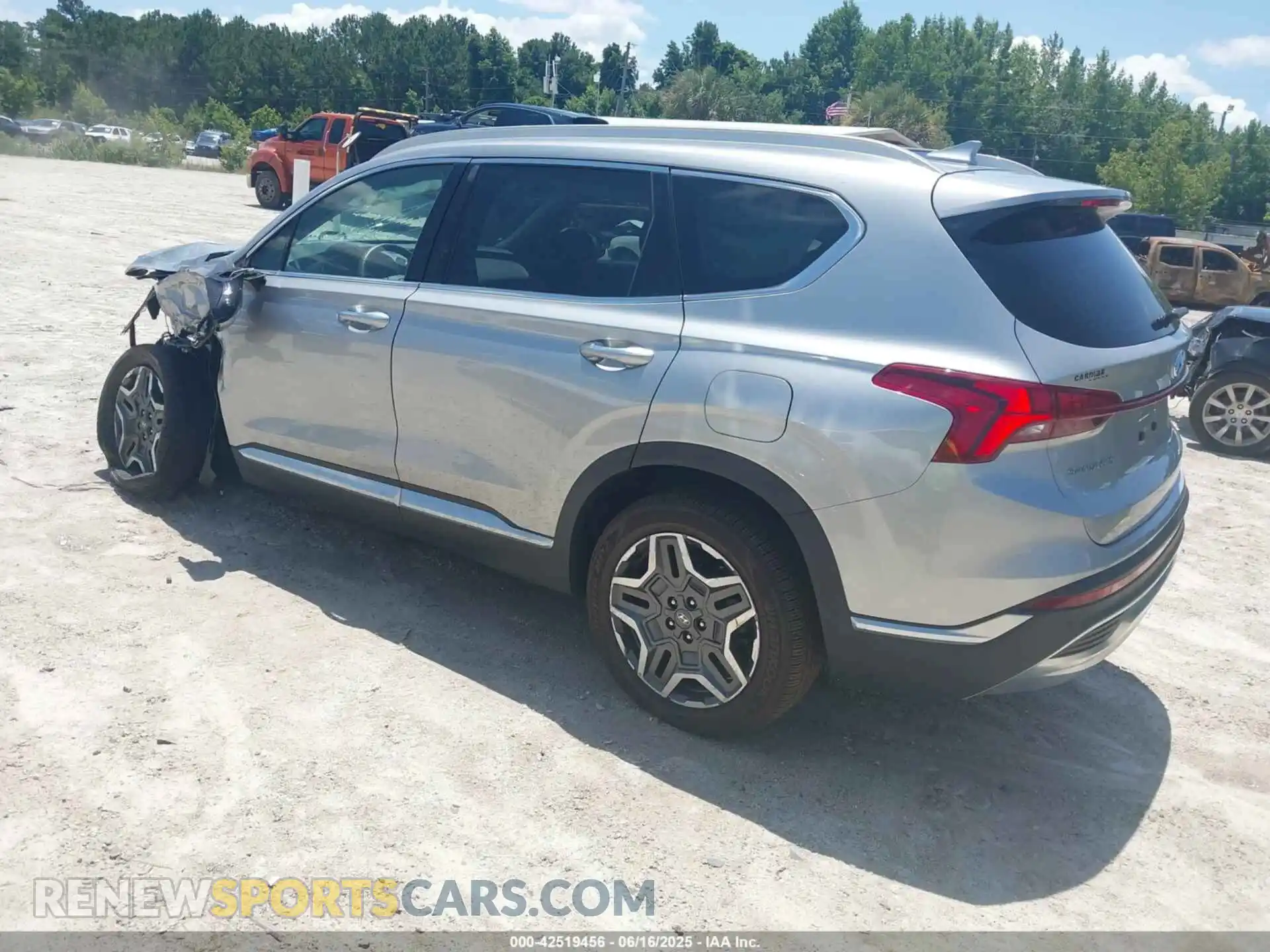 3 Photograph of a damaged car 5NMS4DAL8MH356537 HYUNDAI SANTA FE 2021