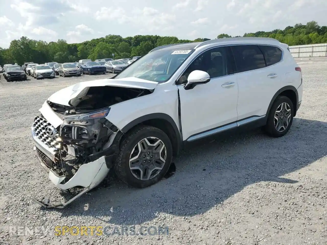 1 Фотография поврежденного автомобиля 5NMS4DAL9MH339889 HYUNDAI SANTA FE 2021