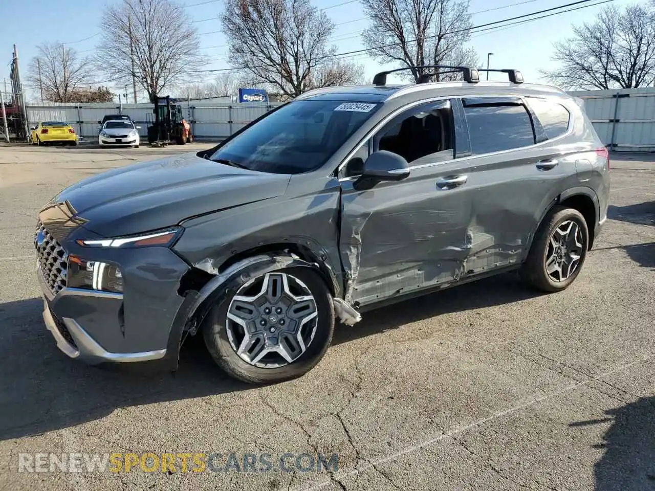 1 Фотография поврежденного автомобиля 5NMS4DAL9MH345658 HYUNDAI SANTA FE 2021