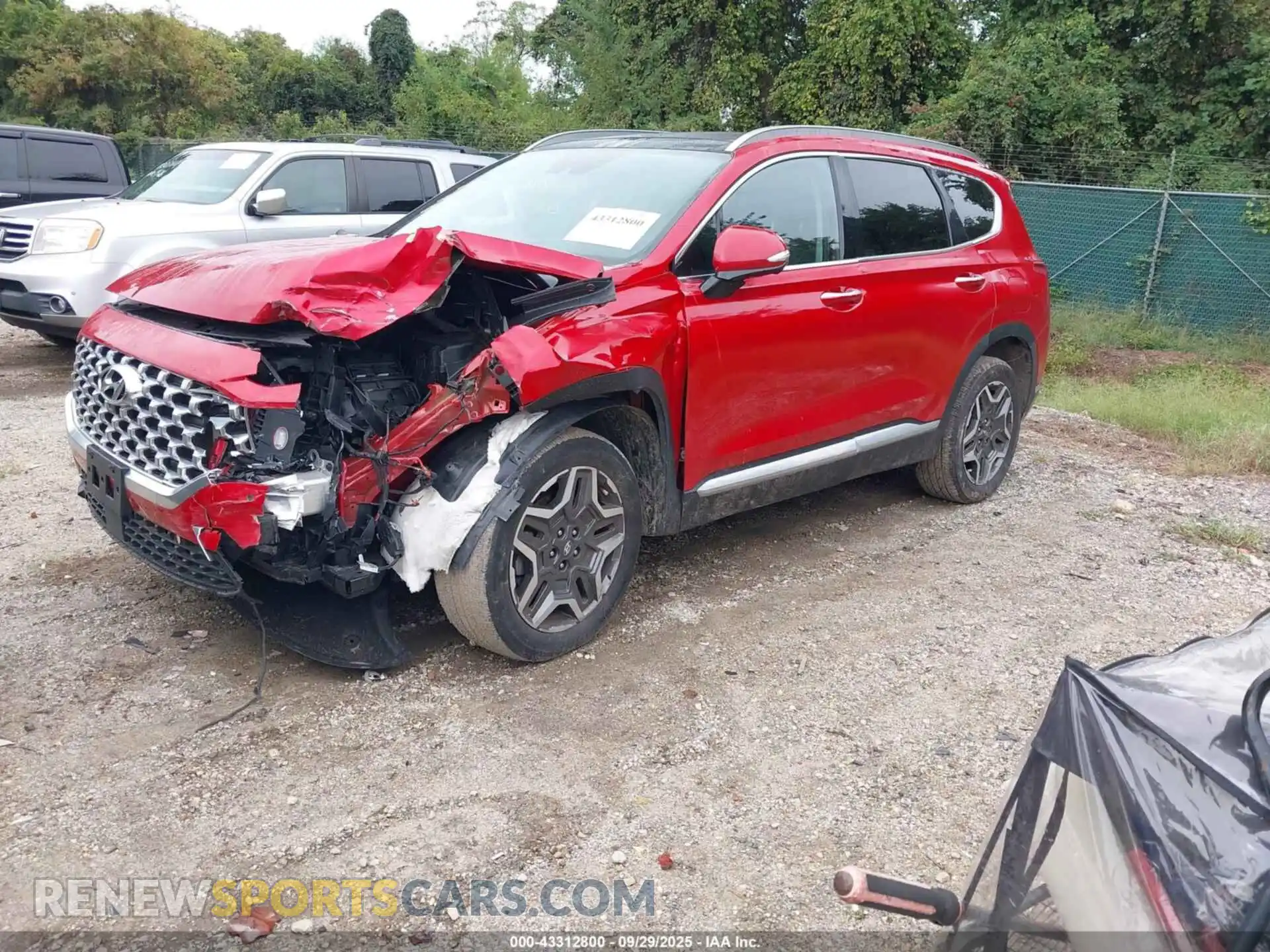 2 Photograph of a damaged car 5NMS4DALXMH315956 HYUNDAI SANTA FE 2021