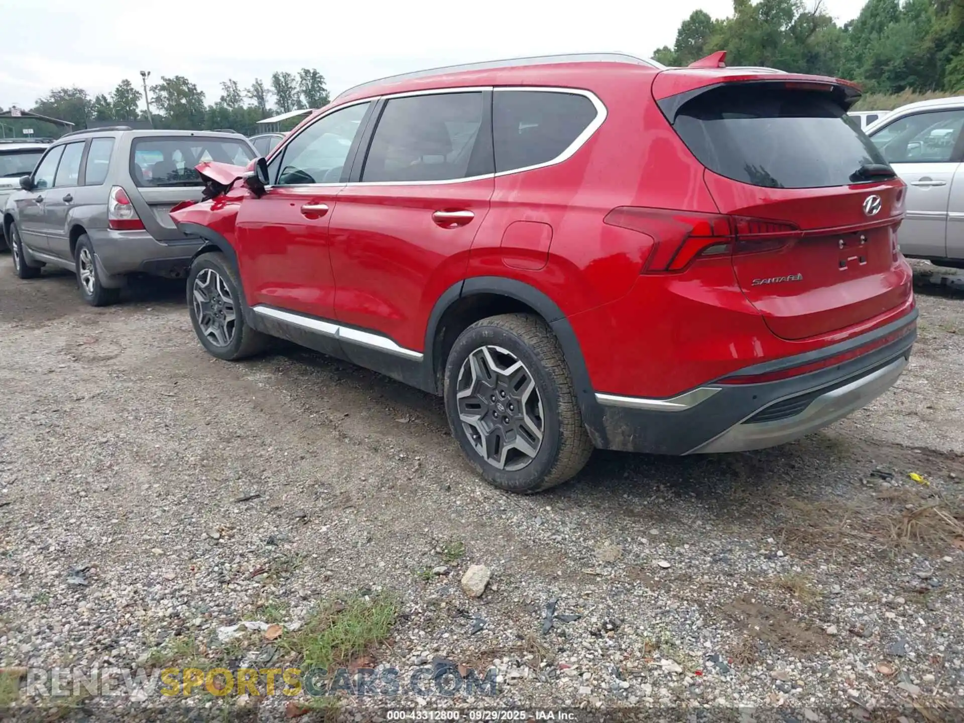 3 Photograph of a damaged car 5NMS4DALXMH315956 HYUNDAI SANTA FE 2021