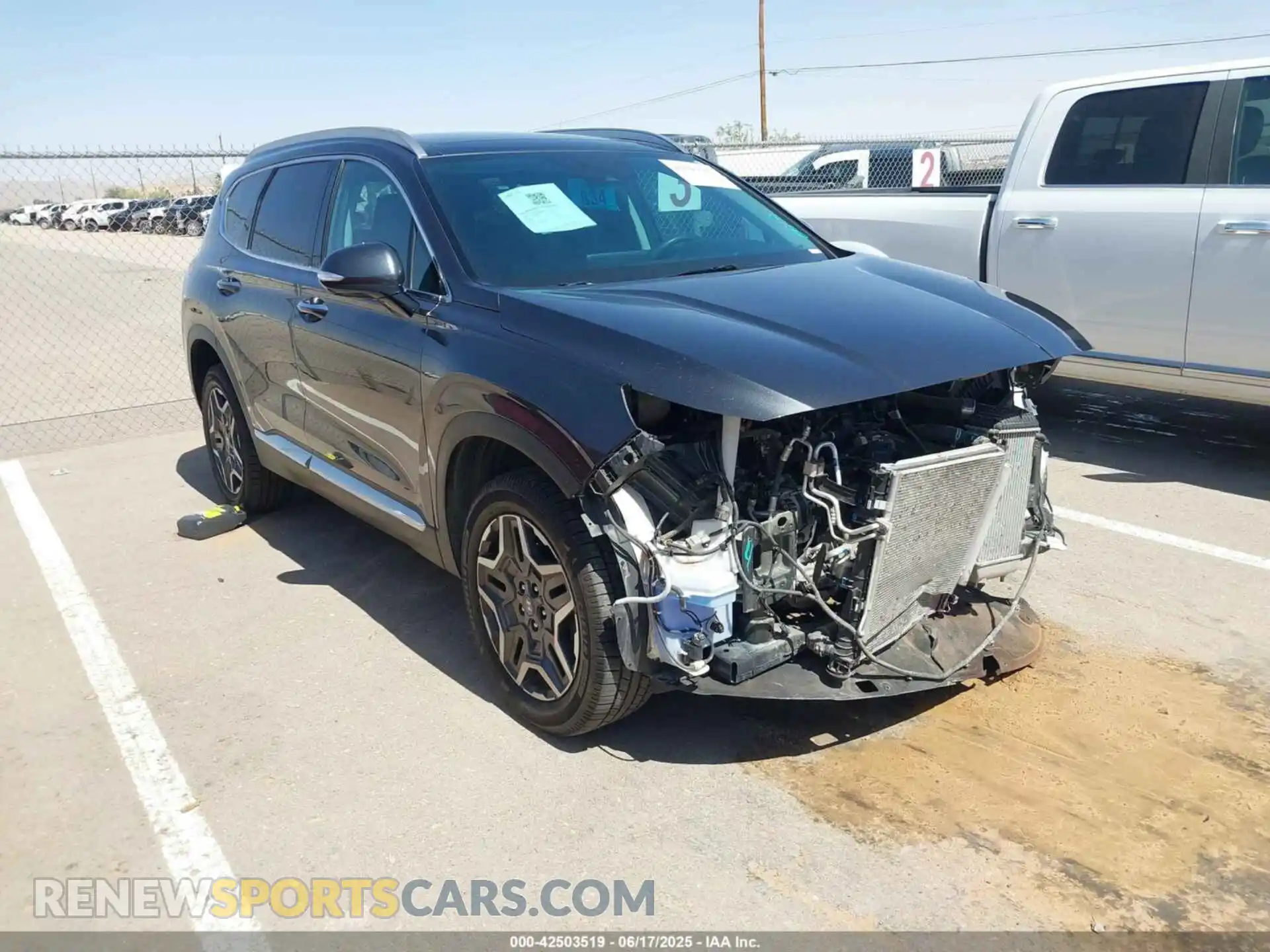 1 fotografías del automóvil dañado 5NMS4DALXMH343322 HYUNDAI SANTA FE 2021