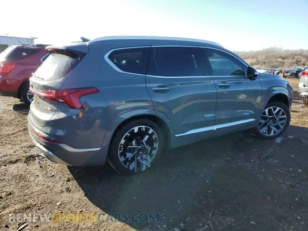 3 Photograph of a damaged car 5NMS5DAL2MH356272 HYUNDAI SANTA FE 2021