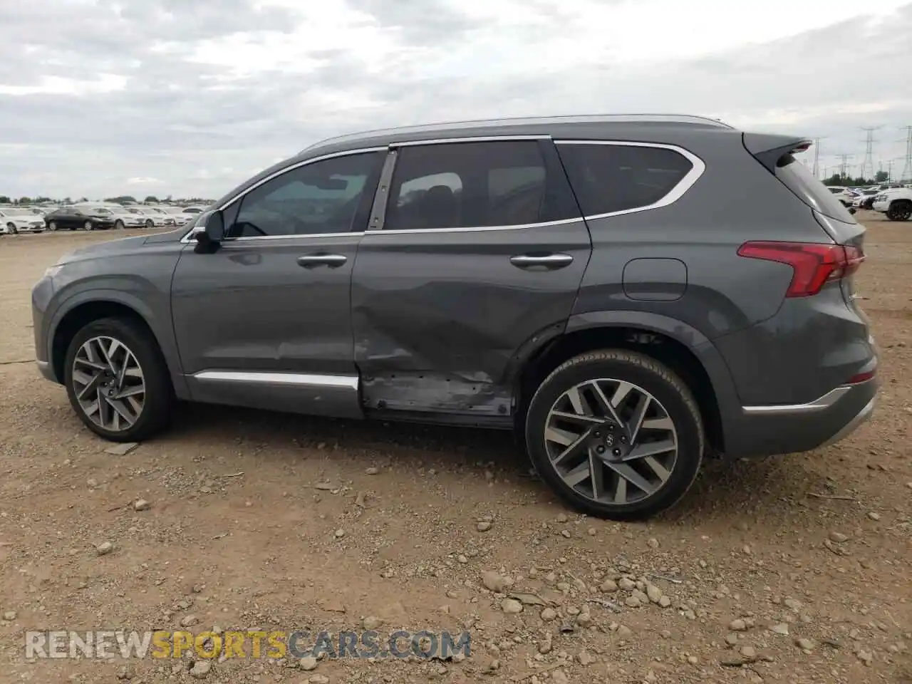 2 Фотография поврежденного автомобиля 5NMS5DAL2MH362296 HYUNDAI SANTA FE 2021
