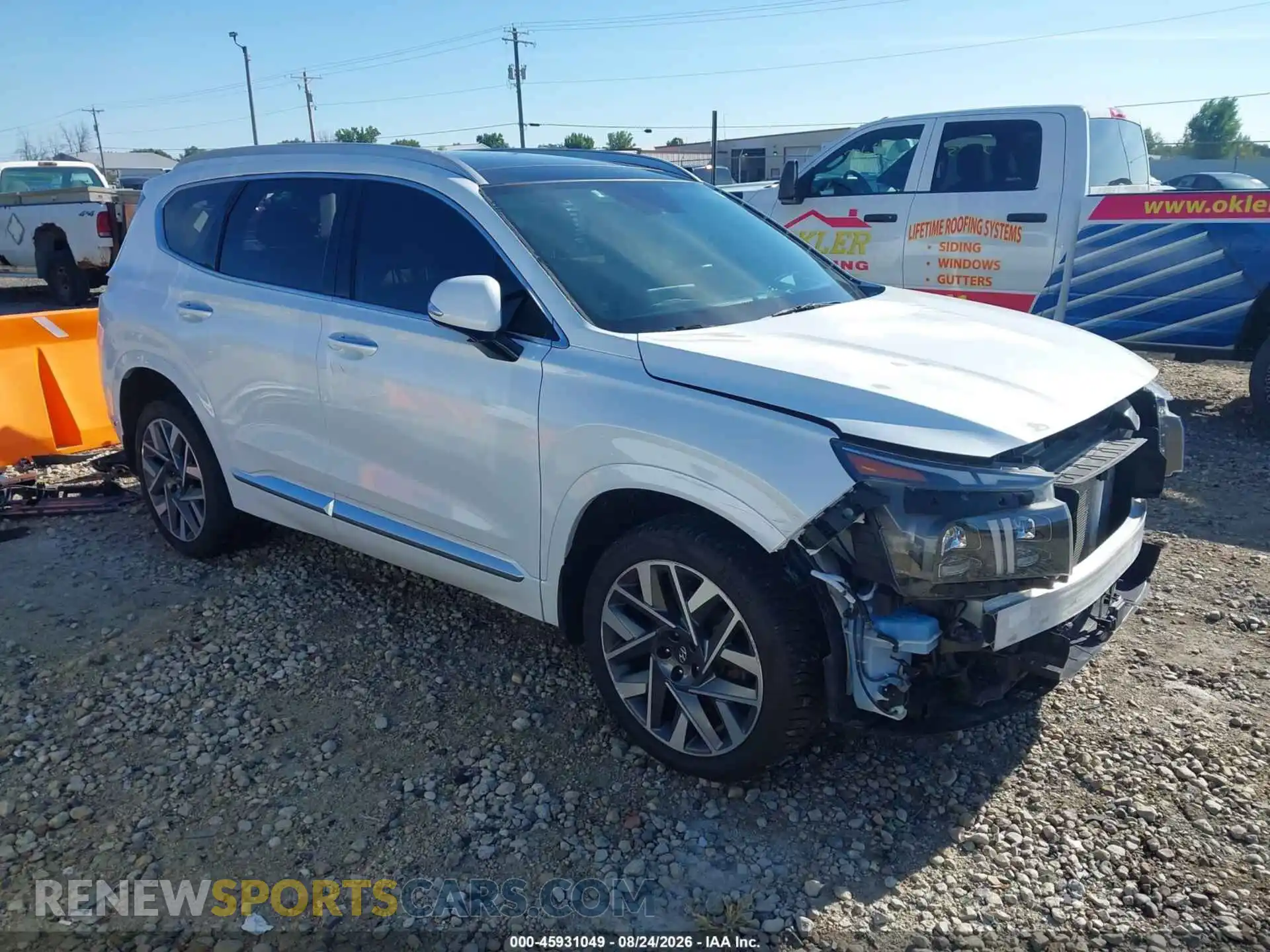 1 Photograph of a damaged car 5NMS5DAL3MH357866 HYUNDAI SANTA FE 2021