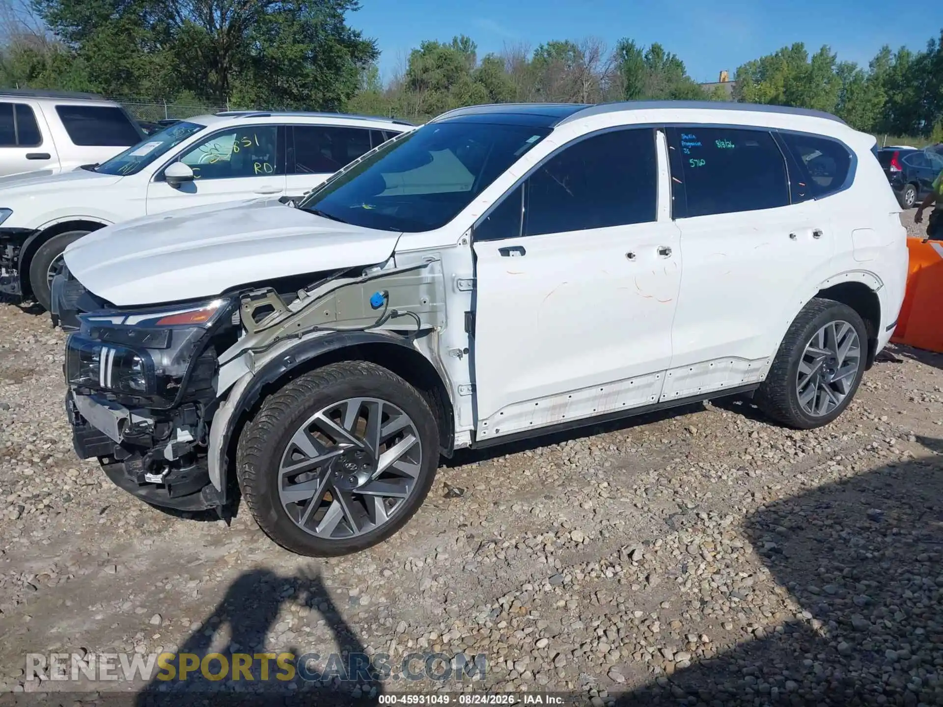 2 Photograph of a damaged car 5NMS5DAL3MH357866 HYUNDAI SANTA FE 2021