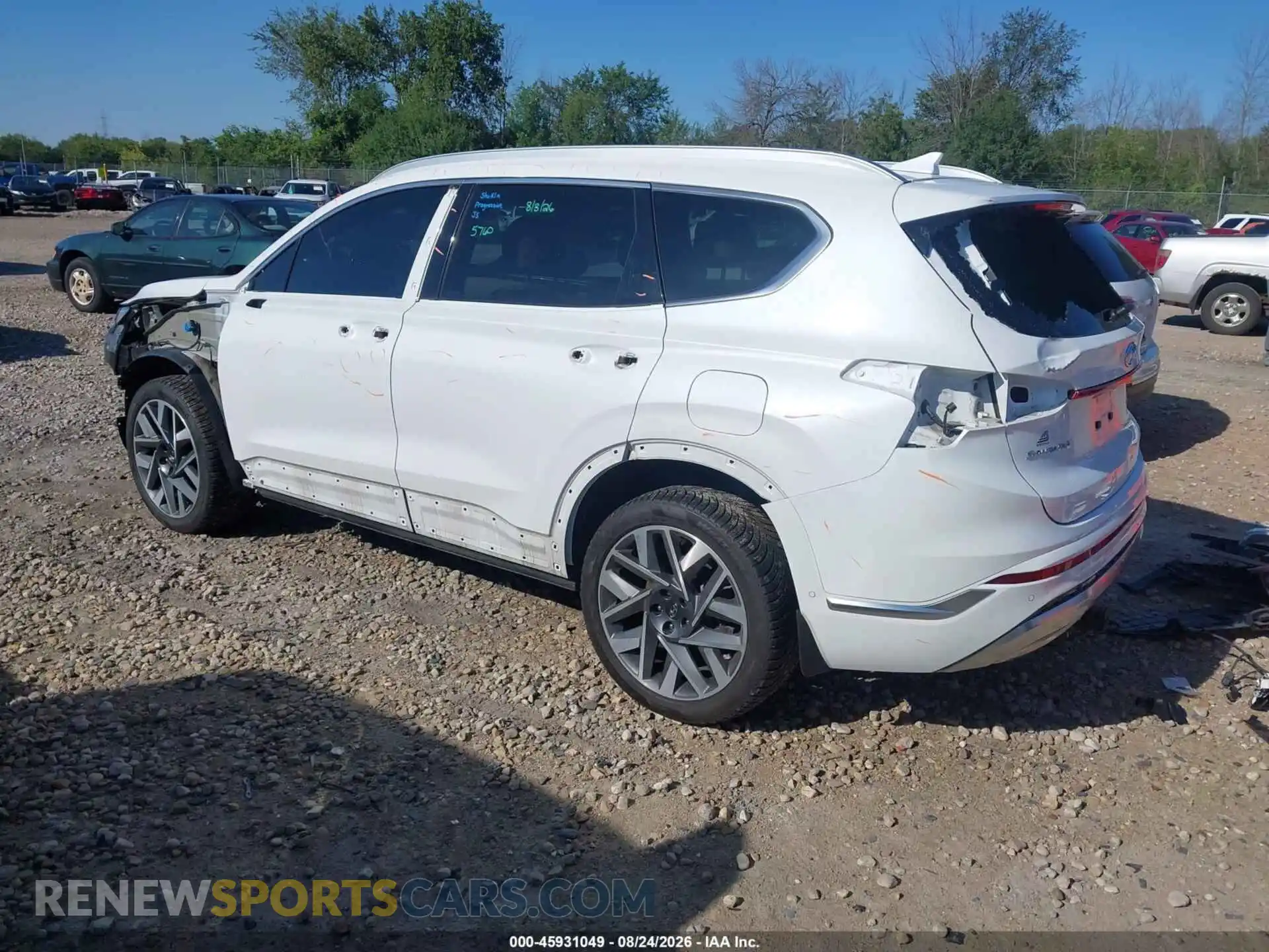 3 Photograph of a damaged car 5NMS5DAL3MH357866 HYUNDAI SANTA FE 2021