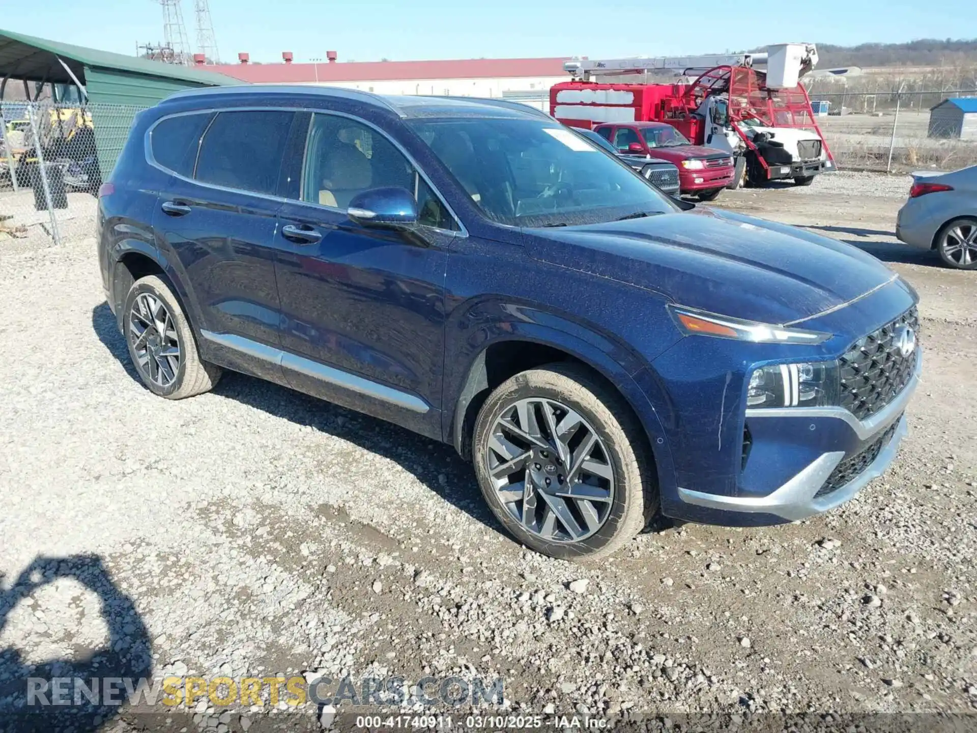 1 Photograph of a damaged car 5NMS5DAL4MH352689 HYUNDAI SANTA FE 2021