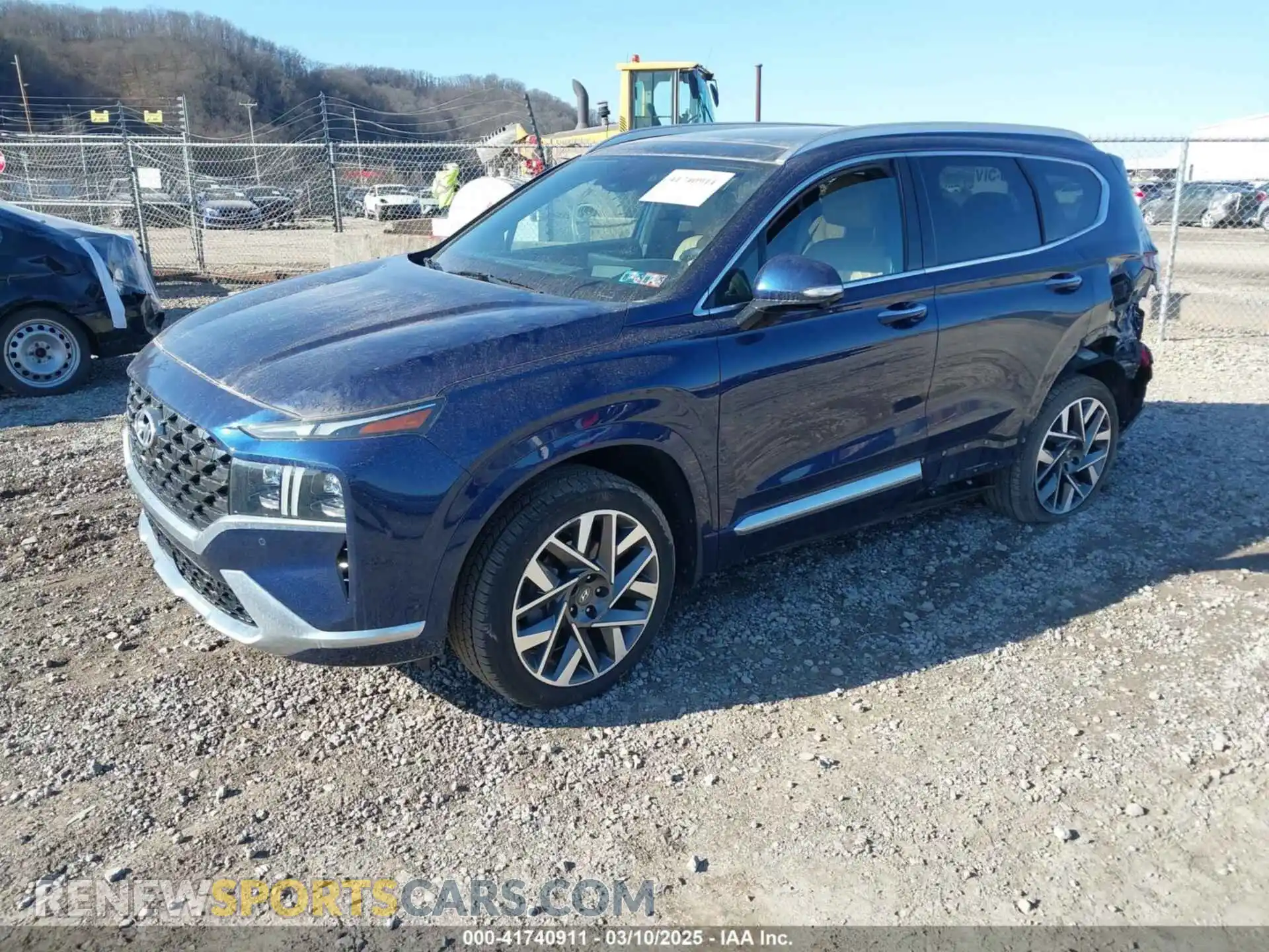 2 Photograph of a damaged car 5NMS5DAL4MH352689 HYUNDAI SANTA FE 2021