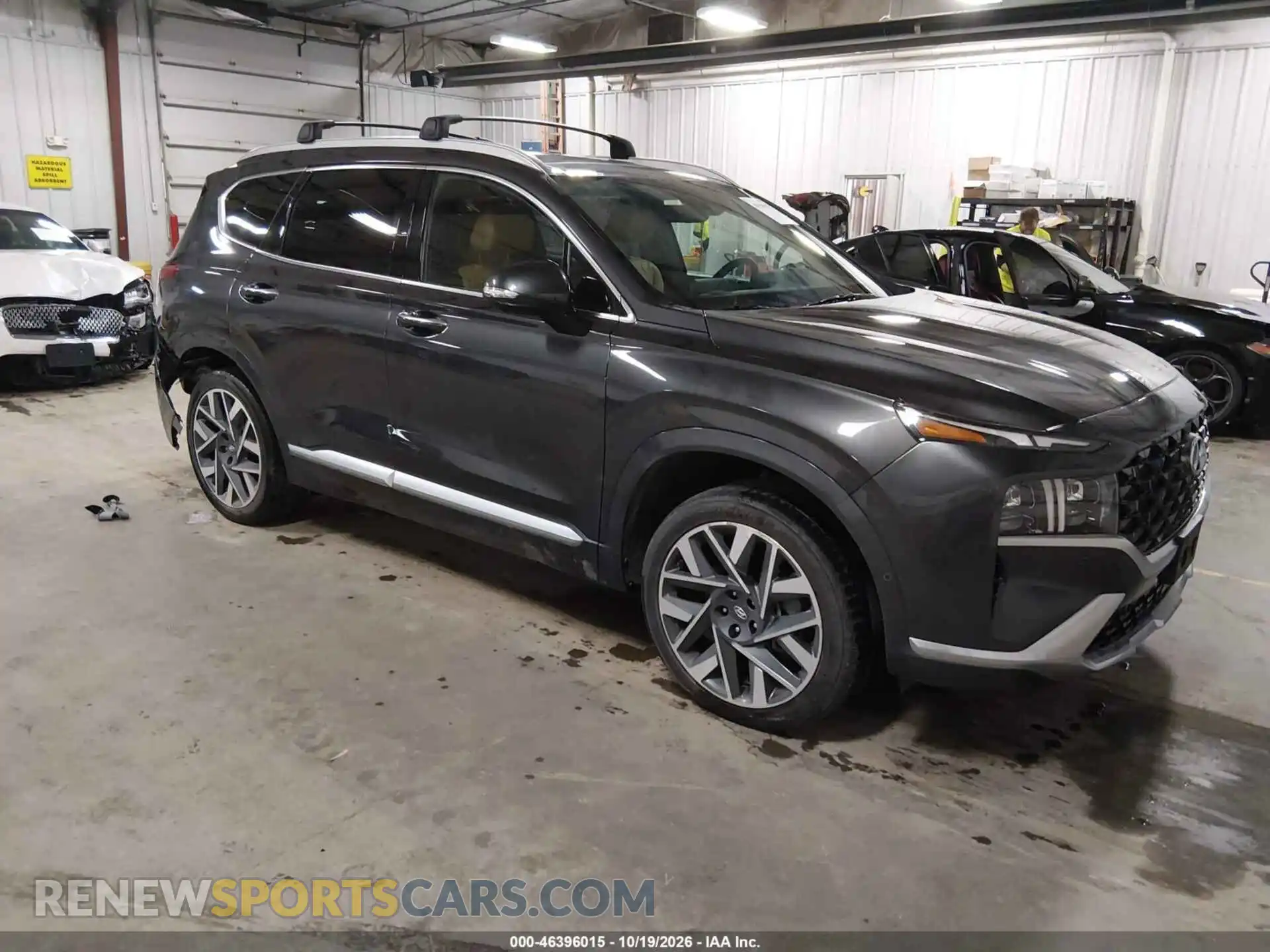 1 Photograph of a damaged car 5NMS5DAL4MH364941 HYUNDAI SANTA FE 2021