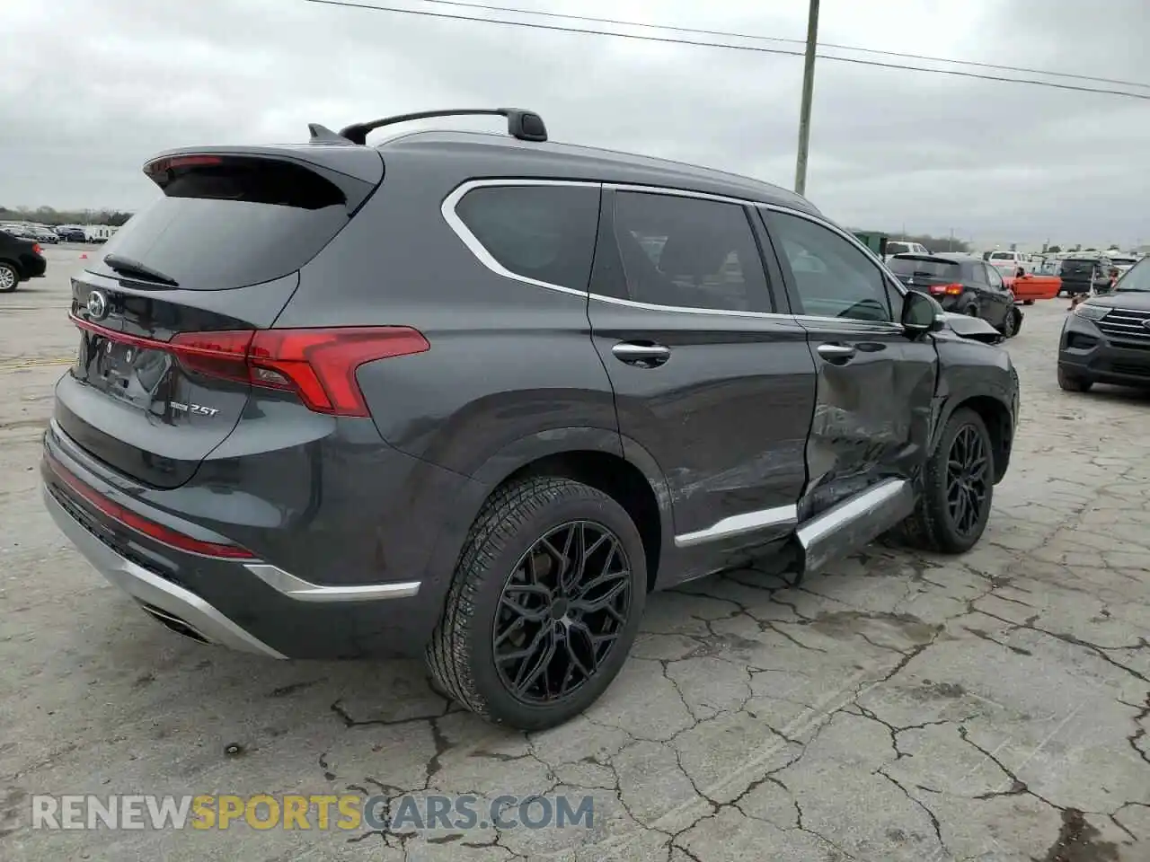 3 Photograph of a damaged car 5NMS5DAL4MH365037 HYUNDAI SANTA FE 2021