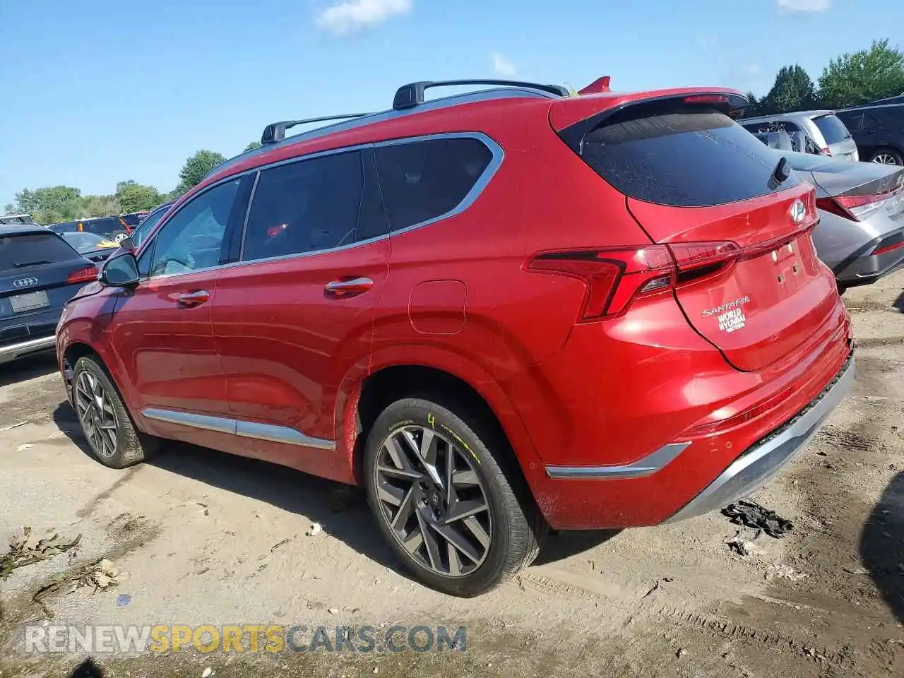 2 Фотография поврежденного автомобиля 5NMS5DAL4MH366544 HYUNDAI SANTA FE 2021