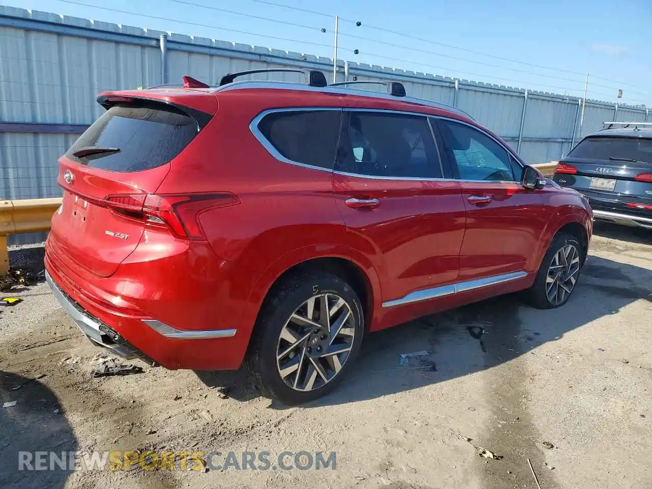 3 Фотография поврежденного автомобиля 5NMS5DAL4MH366544 HYUNDAI SANTA FE 2021