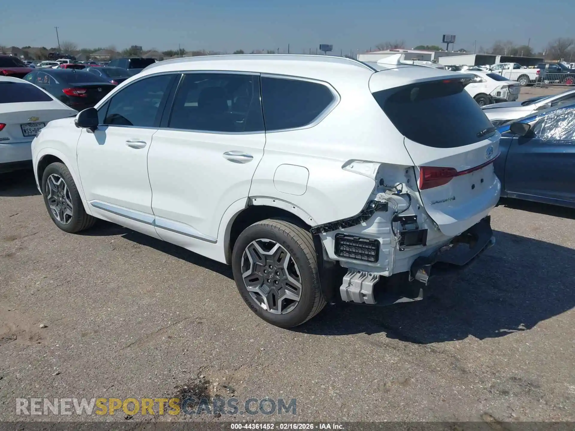 3 Photograph of a damaged car 5NMS5DAL5MH316686 HYUNDAI SANTA FE 2021