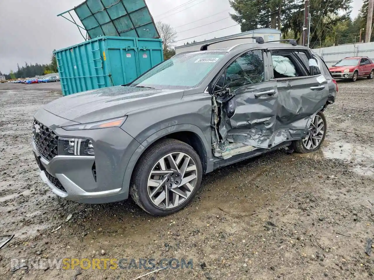 1 Photograph of a damaged car 5NMS5DAL5MH367511 HYUNDAI SANTA FE 2021