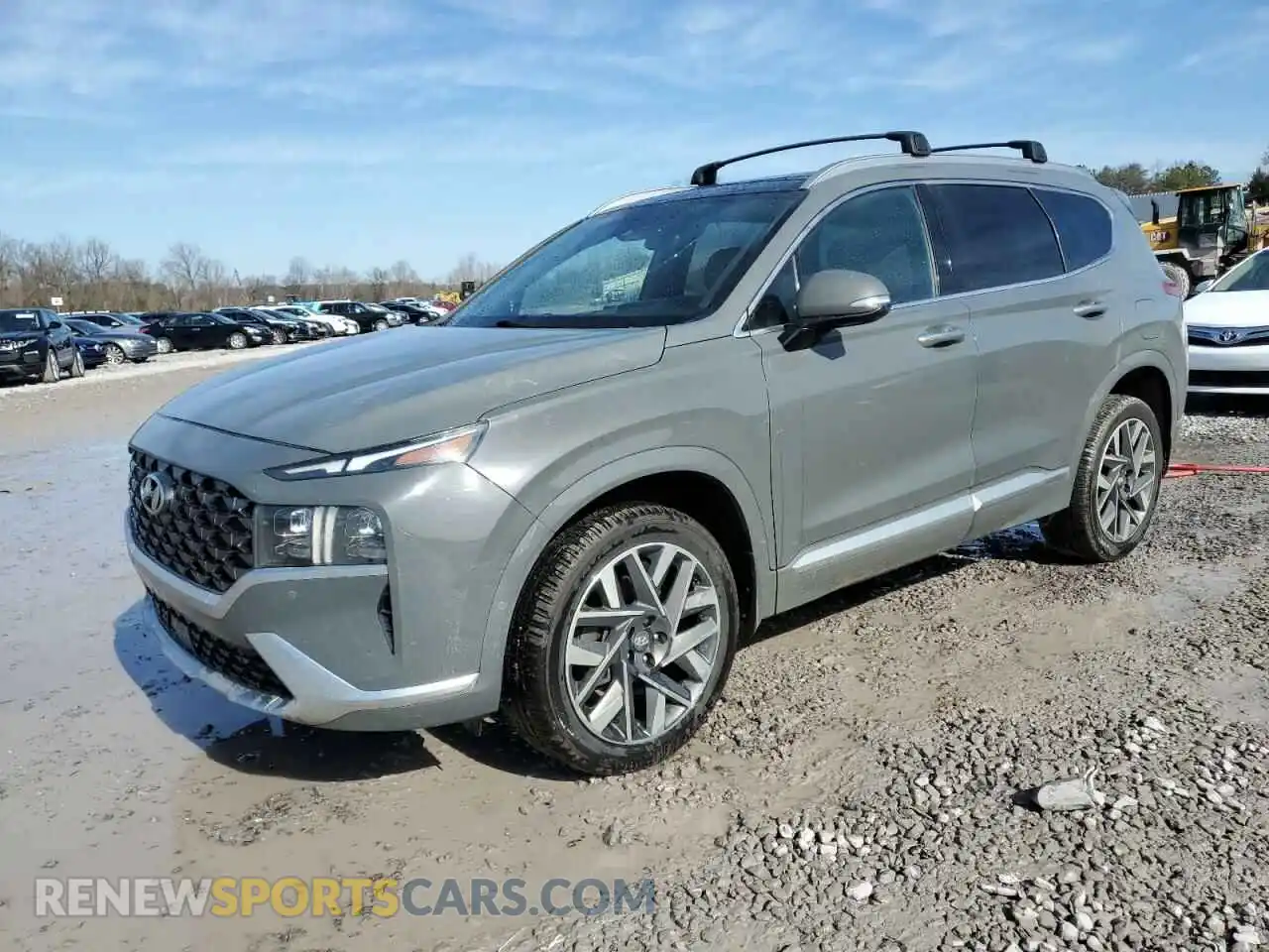 1 Photograph of a damaged car 5NMS5DAL5MH368500 HYUNDAI SANTA FE 2021