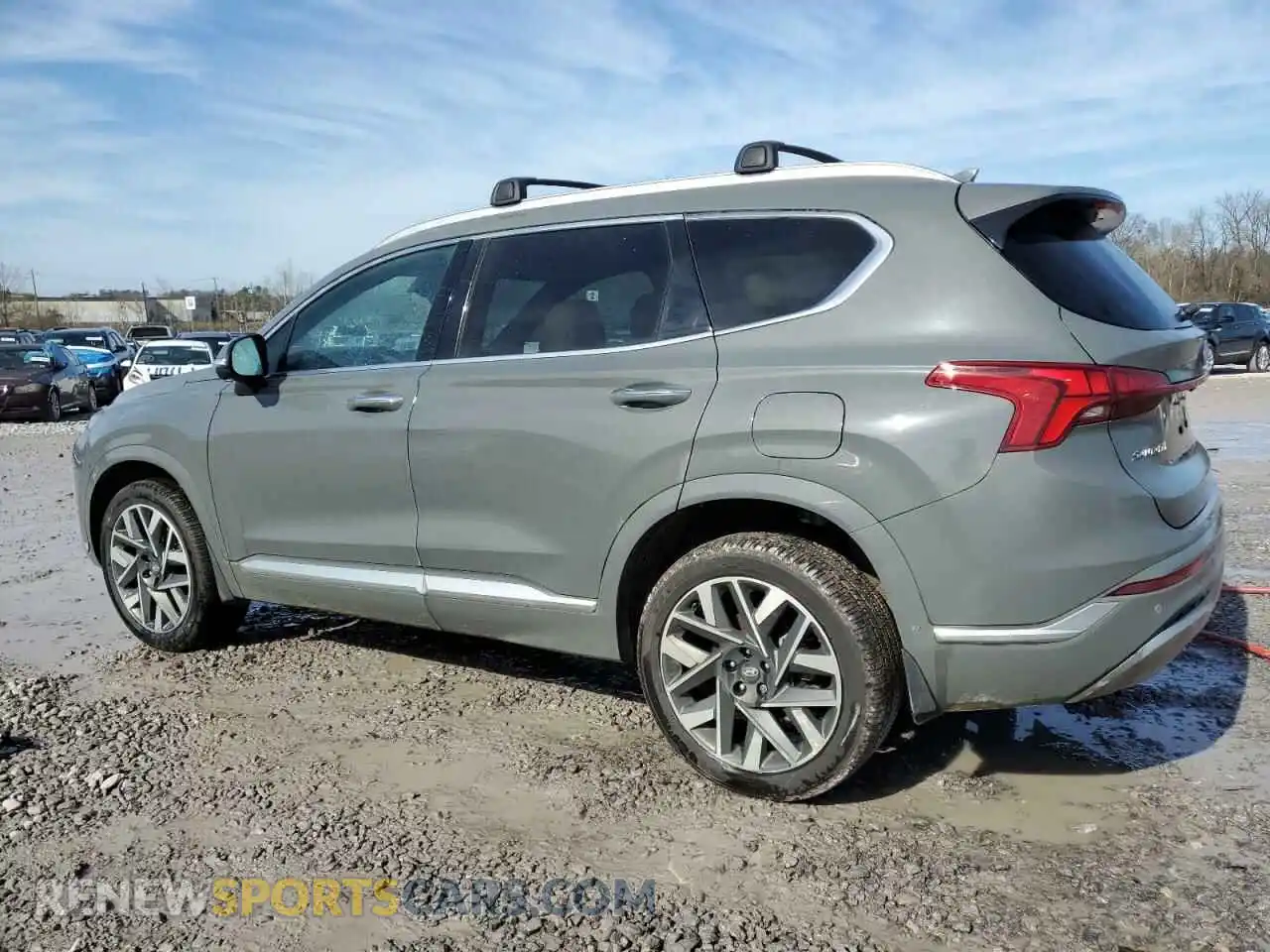 2 Photograph of a damaged car 5NMS5DAL5MH368500 HYUNDAI SANTA FE 2021