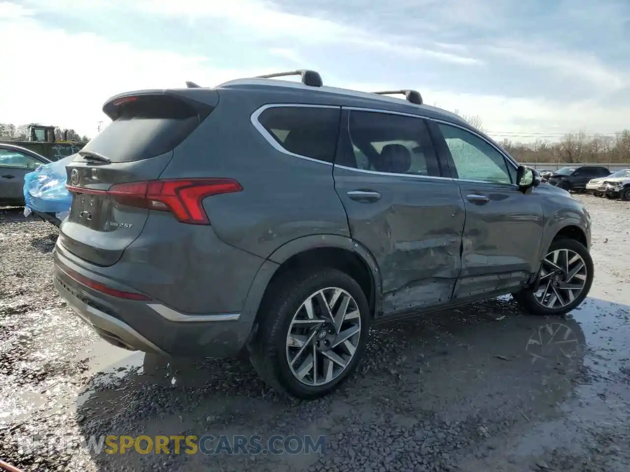 3 Photograph of a damaged car 5NMS5DAL5MH368500 HYUNDAI SANTA FE 2021