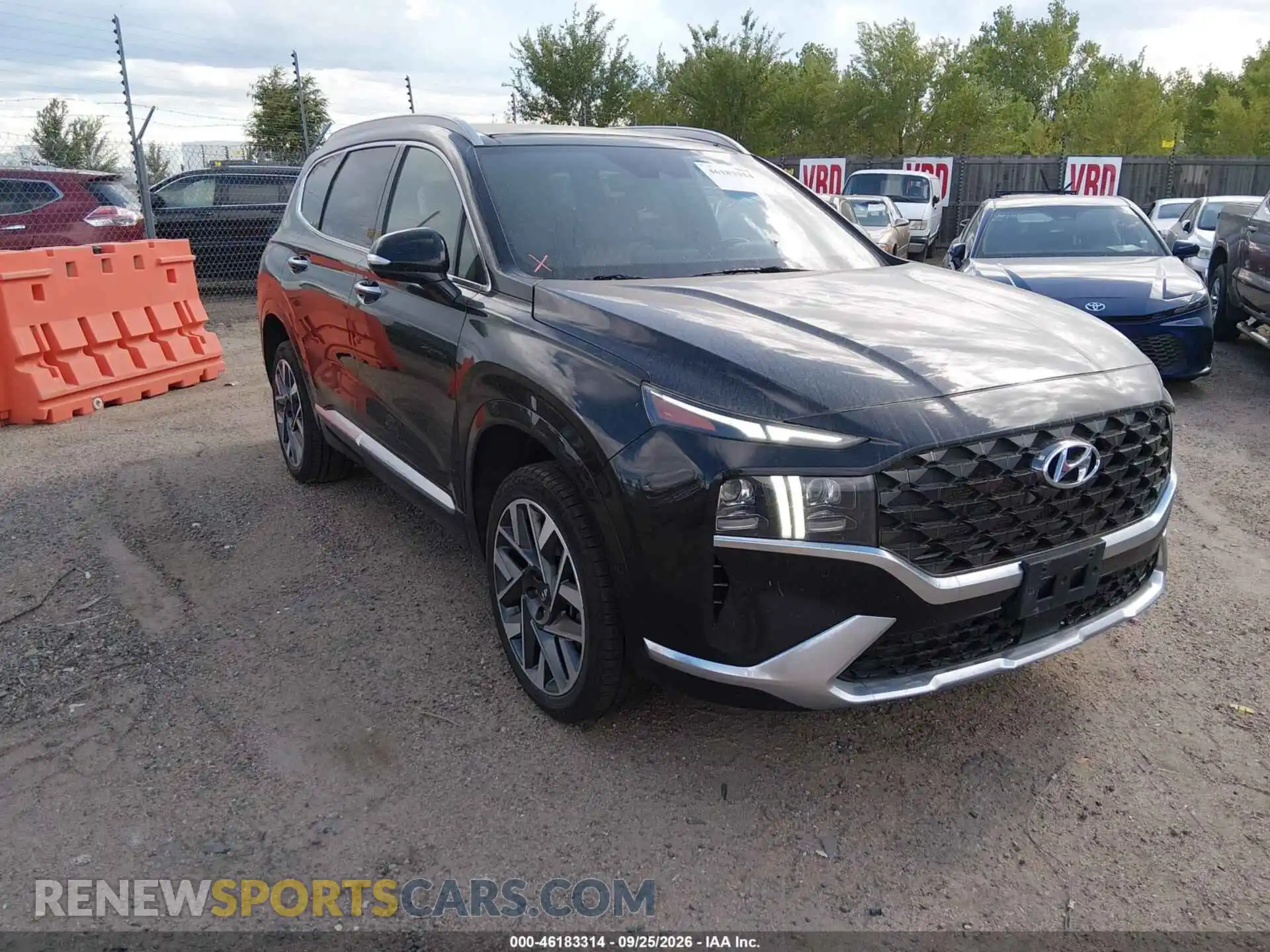 1 Фотография поврежденного автомобиля 5NMS5DAL6MH329866 HYUNDAI SANTA FE 2021