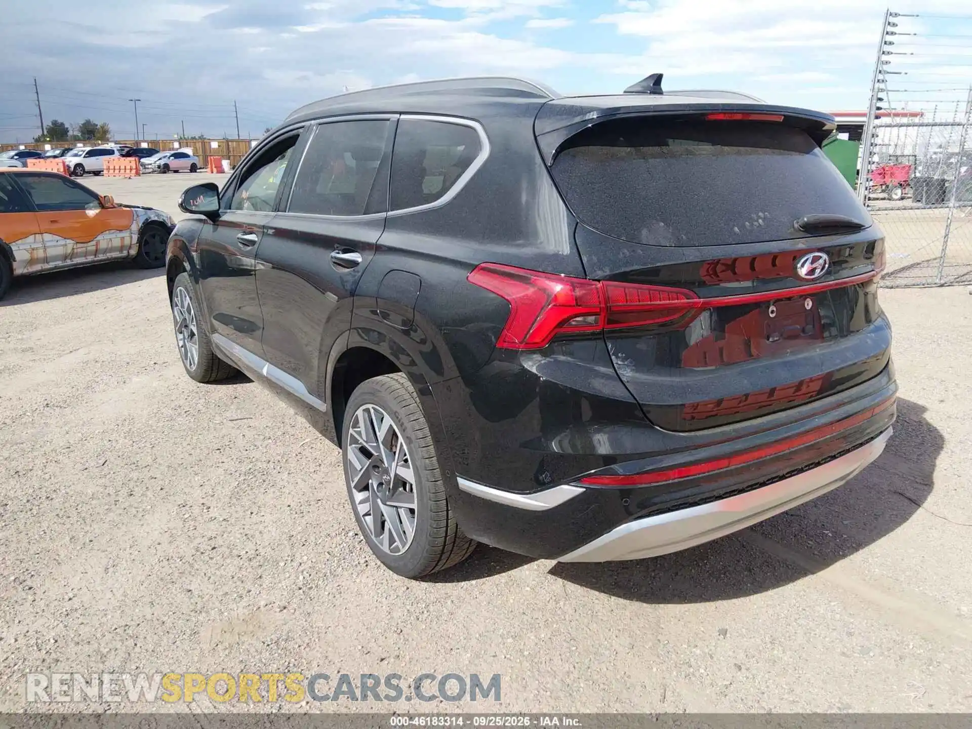 3 Фотография поврежденного автомобиля 5NMS5DAL6MH329866 HYUNDAI SANTA FE 2021
