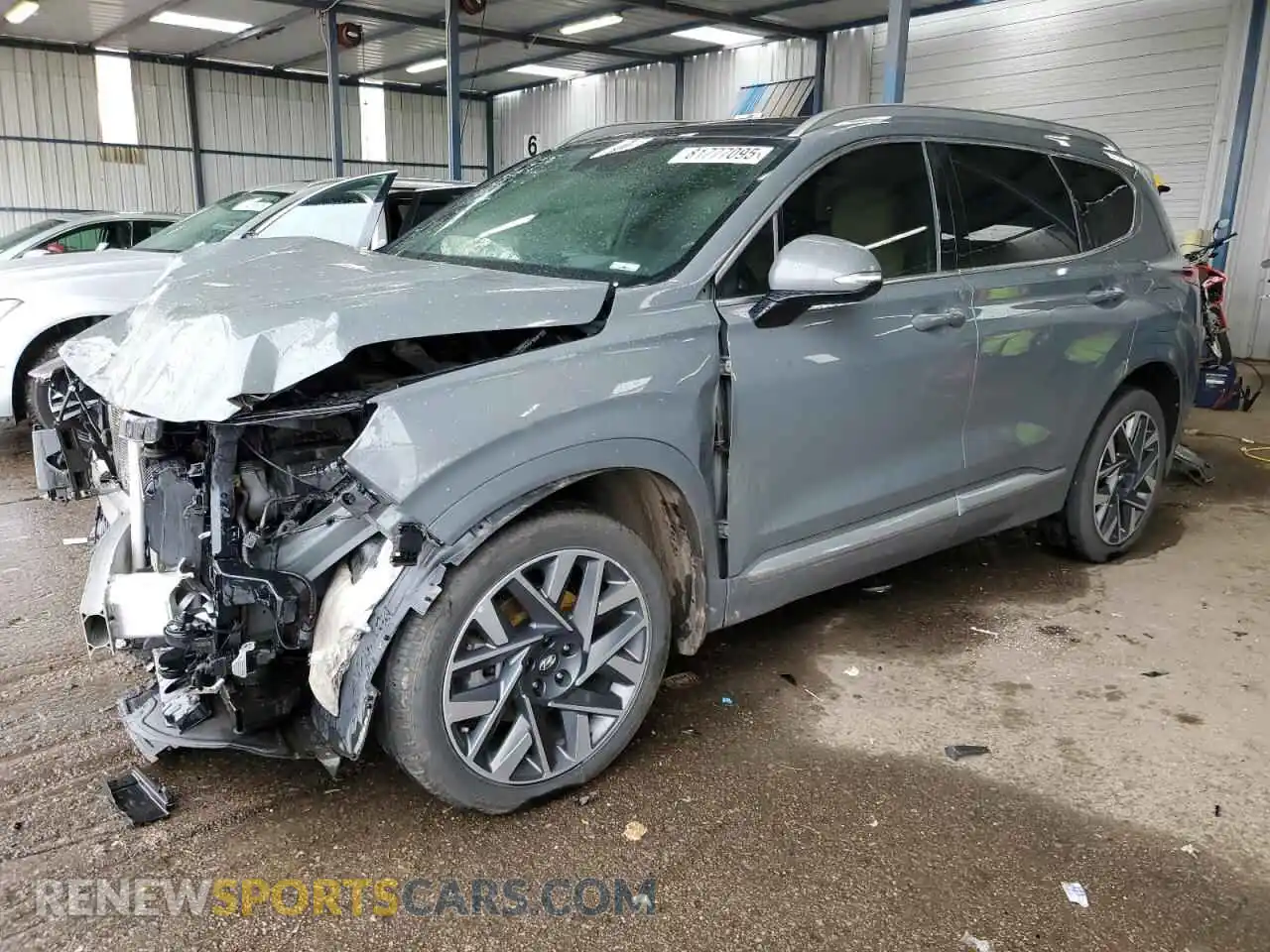 1 Фотография поврежденного автомобиля 5NMS5DAL7MH350502 HYUNDAI SANTA FE 2021