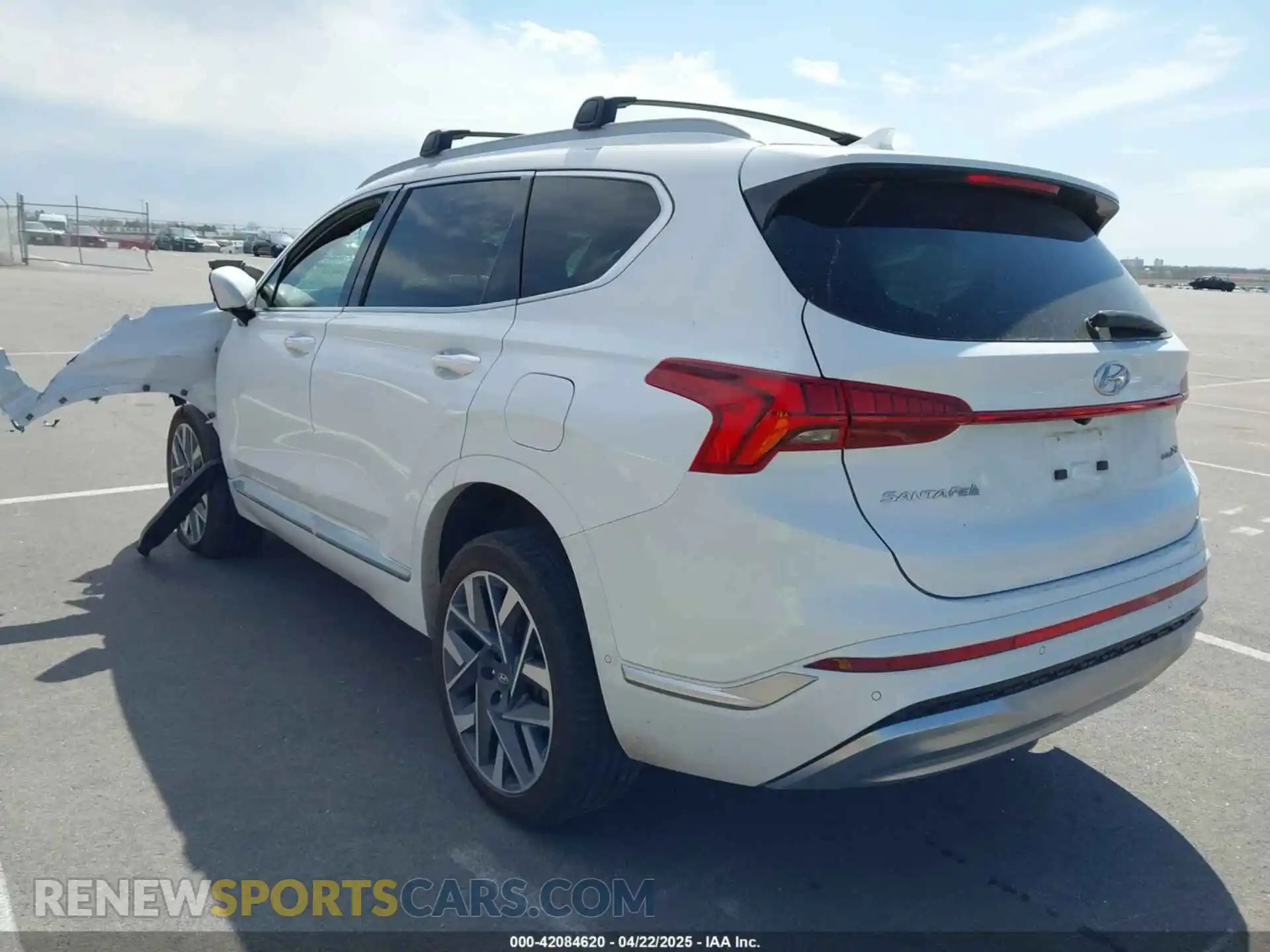 3 Photograph of a damaged car 5NMS5DAL9MH366488 HYUNDAI SANTA FE 2021