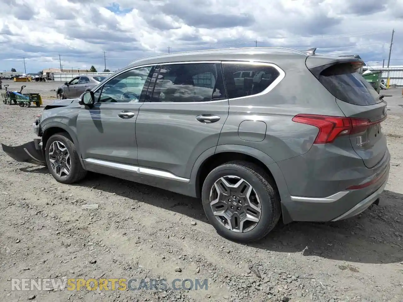 2 Photograph of a damaged car 5NMS5DALXMH345732 HYUNDAI SANTA FE 2021