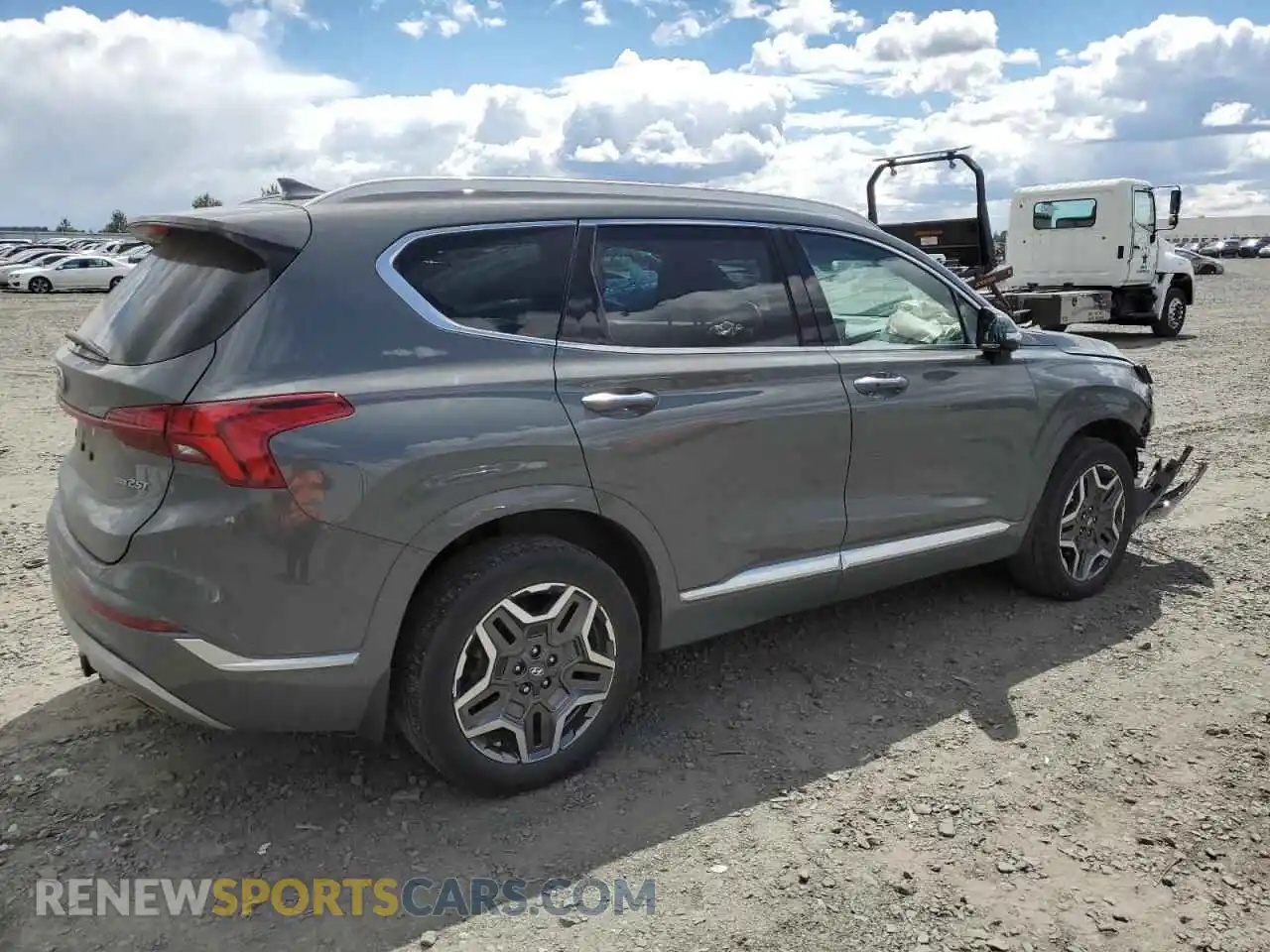 3 Photograph of a damaged car 5NMS5DALXMH345732 HYUNDAI SANTA FE 2021