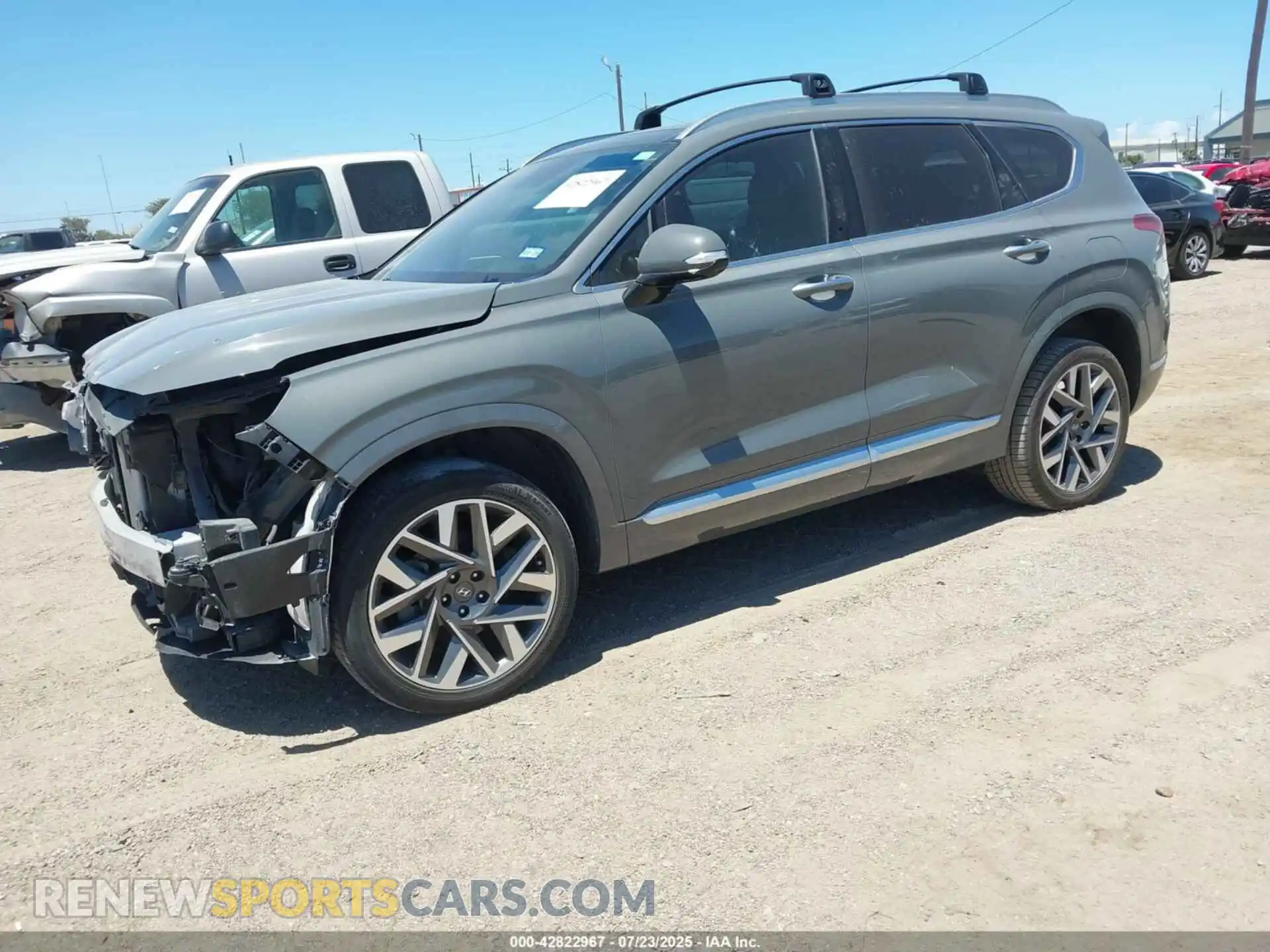 2 Photograph of a damaged car 5NMS5DALXMH348355 HYUNDAI SANTA FE 2021