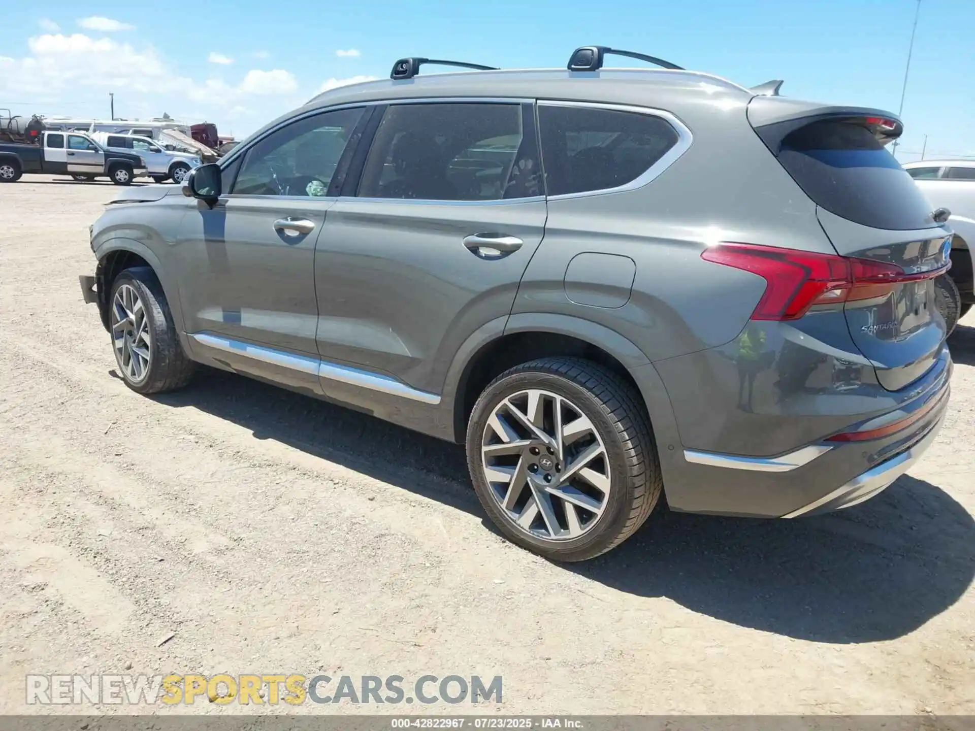 3 Photograph of a damaged car 5NMS5DALXMH348355 HYUNDAI SANTA FE 2021