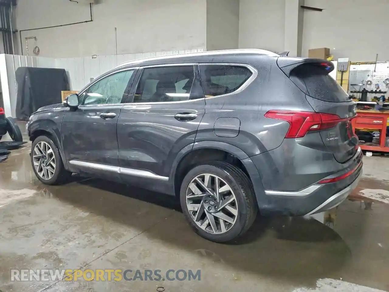 2 Photograph of a damaged car 5NMS5DALXMH357816 HYUNDAI SANTA FE 2021